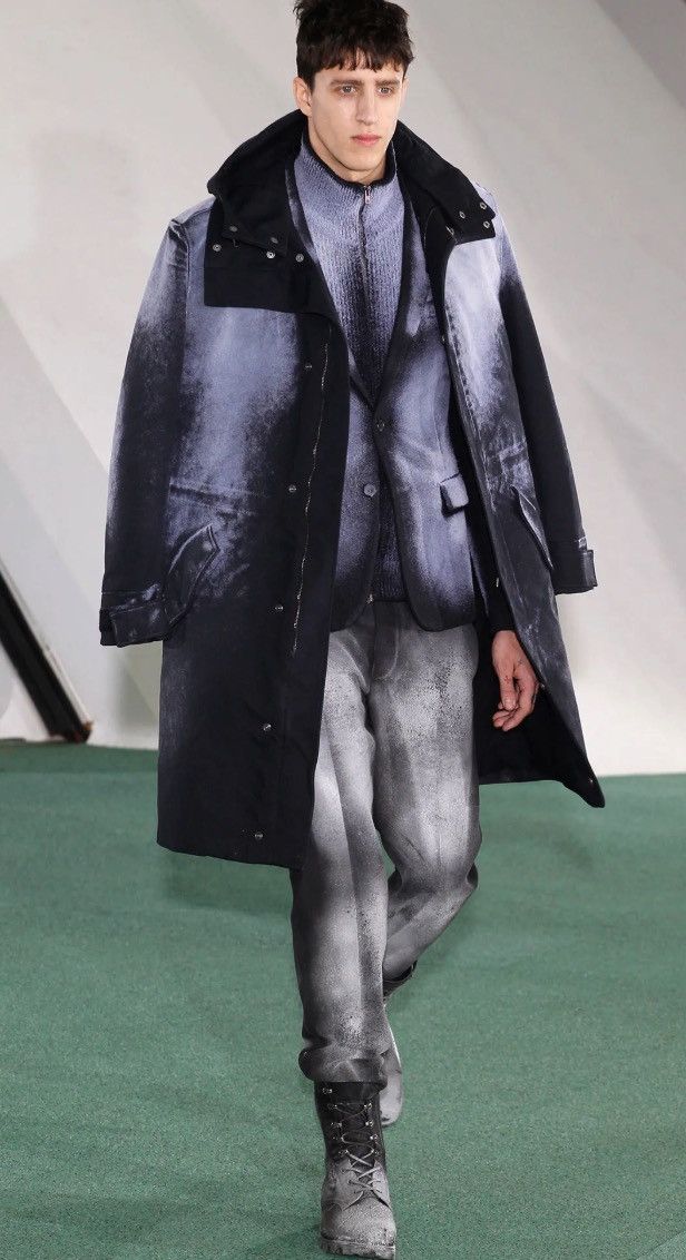 Maison Margiela 14AW blazer Version of grey Size 46R - 2 Thumbnail