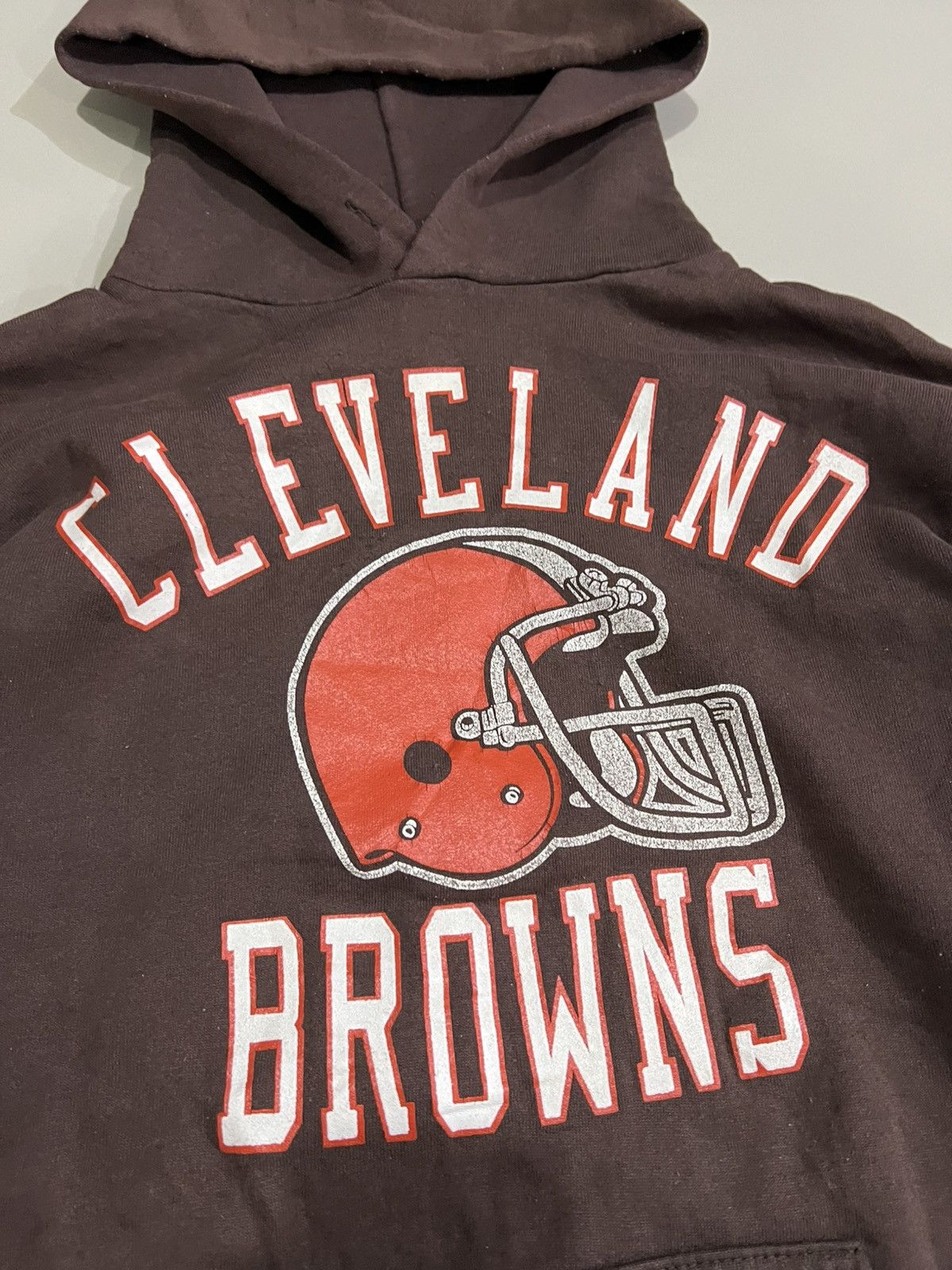 Russell Athletic Rare 80s Russell Athletic Brown Hoodie Size US L / EU 52-54 / 3 - 3 Thumbnail