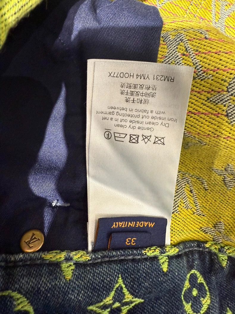 Louis Vuitton Louis Vuitton Color gradient full-print logo shorts 2505-Ne Size US 33 - 4 Thumbnail