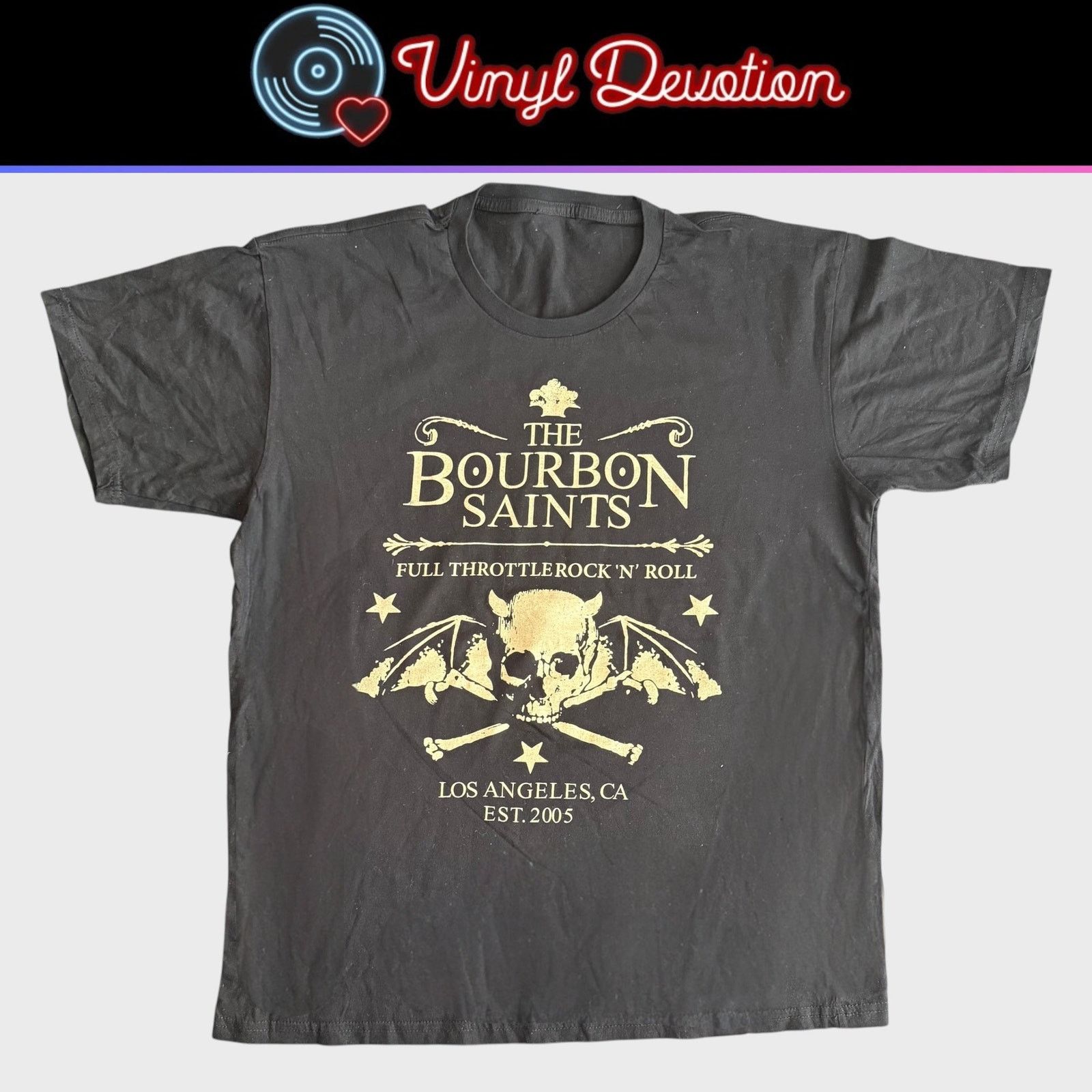 Band Tees The Bourbon Saints Band Rock N Roll Shirt Size L Size US L / EU 52-54 / 3 - 1 Thumbnail