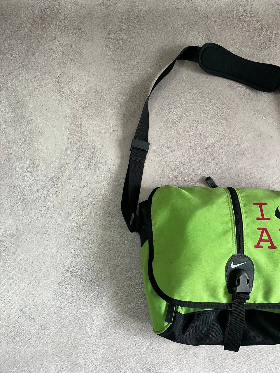Nike × Vintage Nike y2k drill vintage avant garde distressed sling bag Size ONE SIZE - 3 Thumbnail