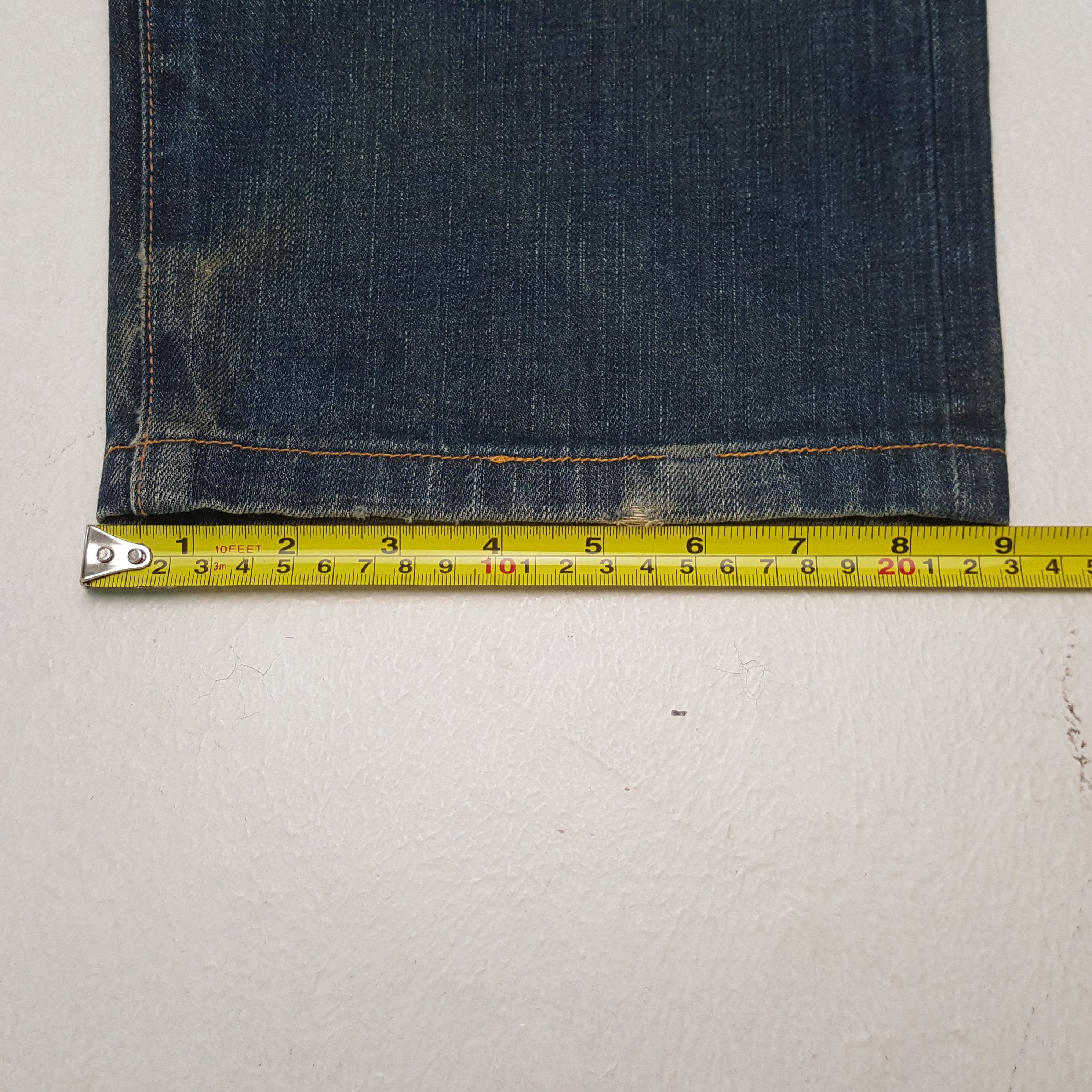 Evisu Evisu Japanese Brand Streetwear Custom Daicock Jeans C297N24 Size US 34 / EU 50 - 11 Thumbnail