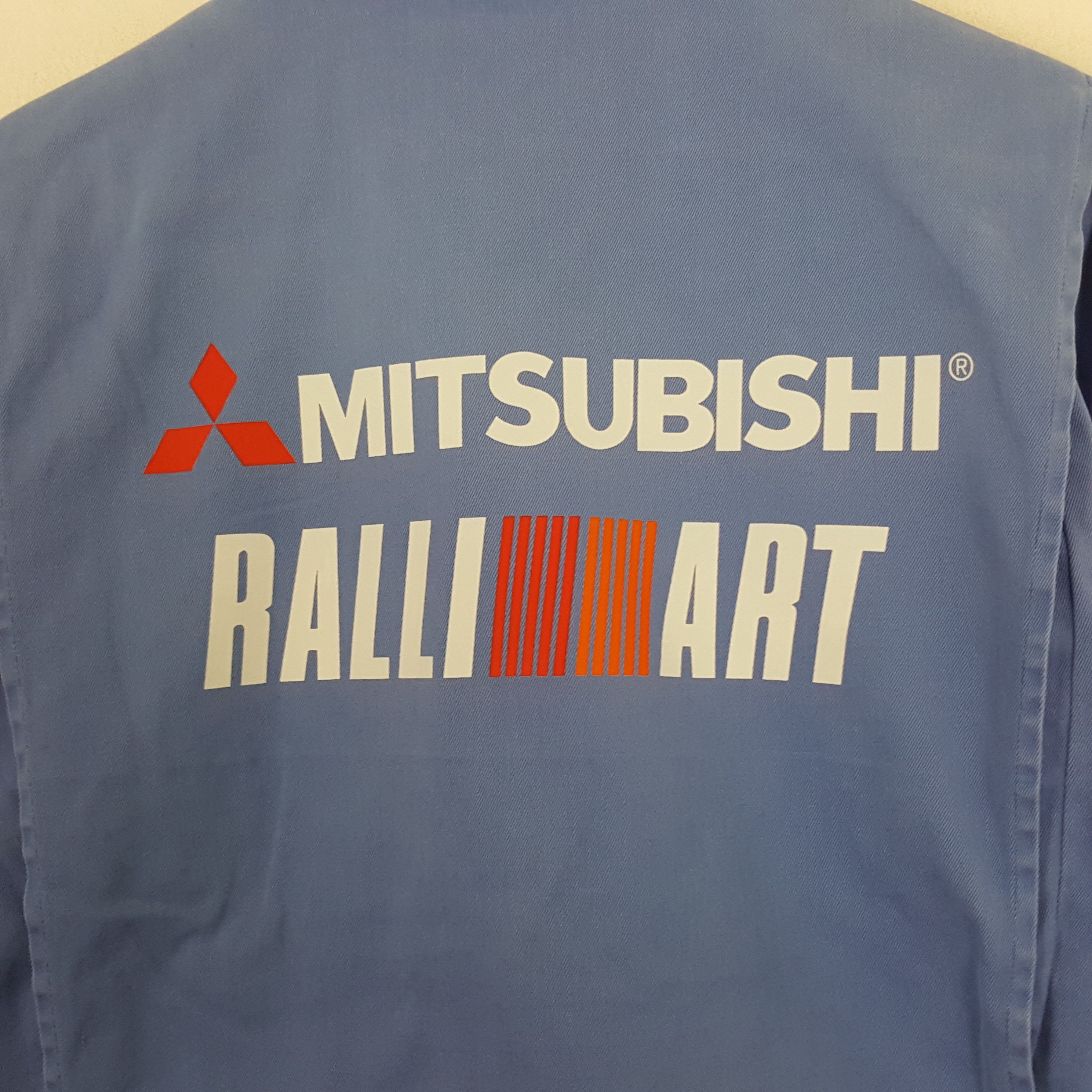 Japanese Brand × Vintage Vintage Mitsubishi Ralli Racing Custom Worker Japan Jacket Size US M / EU 48-50 / 2 - 2 Thumbnail