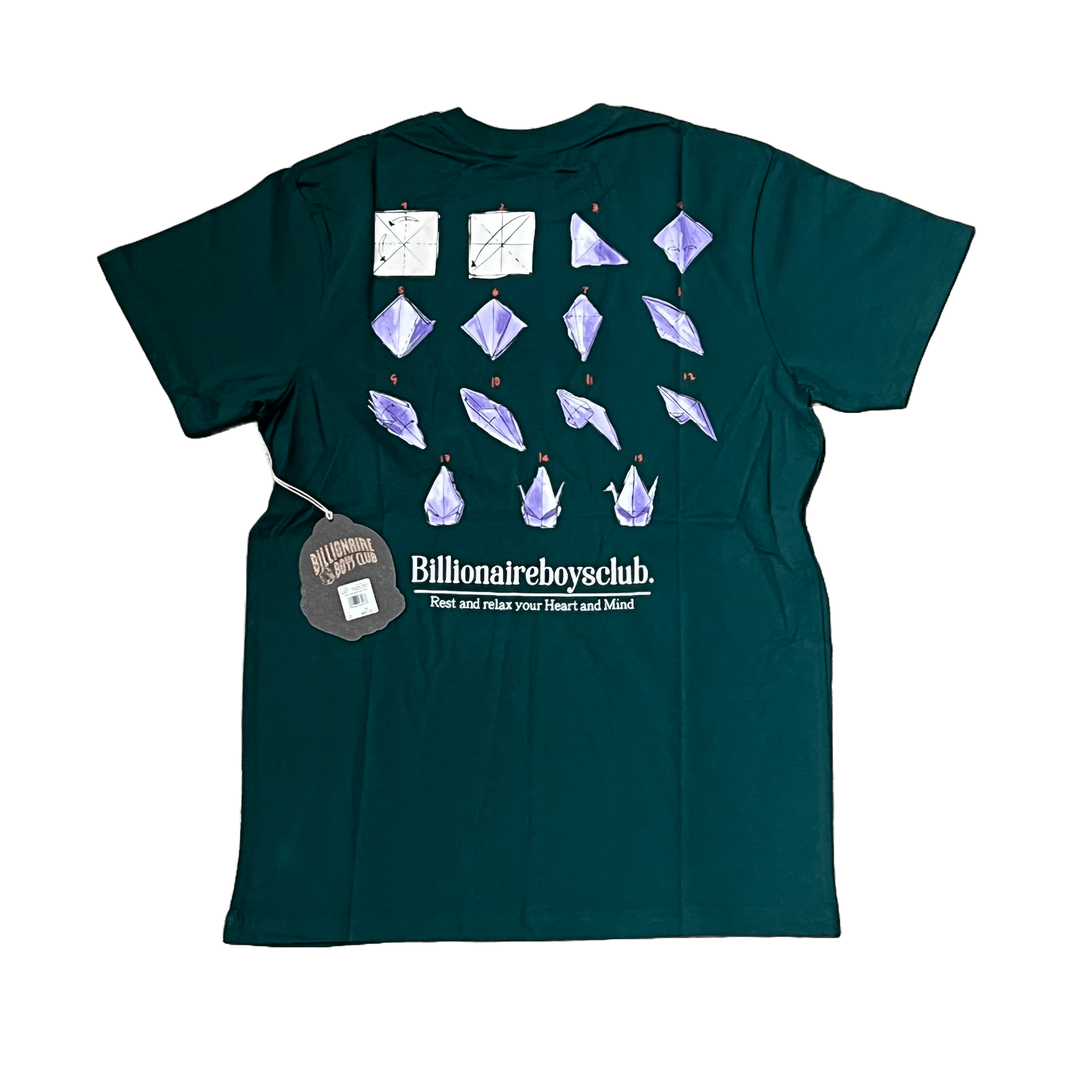 Billionaire Boys Club BILLIONAIRE BOYS CLUB ORIGAMI SS TEE Size US M / EU 48-50 / 2 - 2 Thumbnail