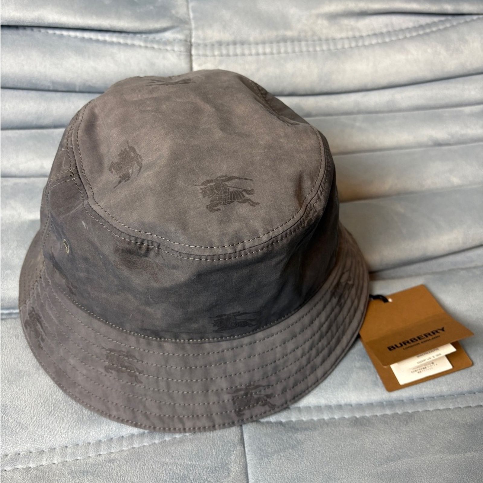 Burberry Burberry EKD Technical Cotton Bucket Hat NWT S Size ONE SIZE - 2 Thumbnail