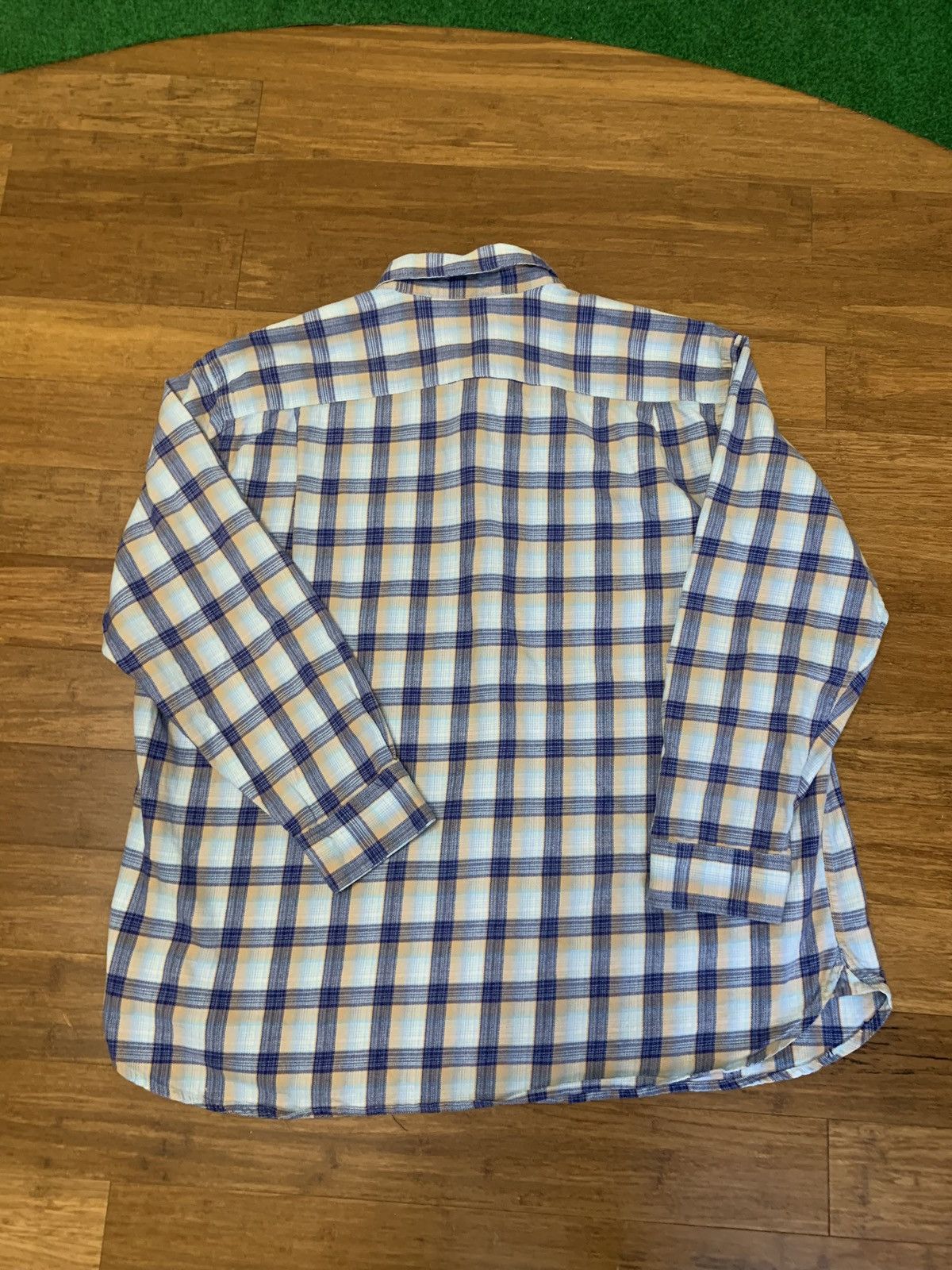 Orvis Orvis Plaid Button Up Shirt Size US XXL / EU 58 / 5 - 7 Thumbnail