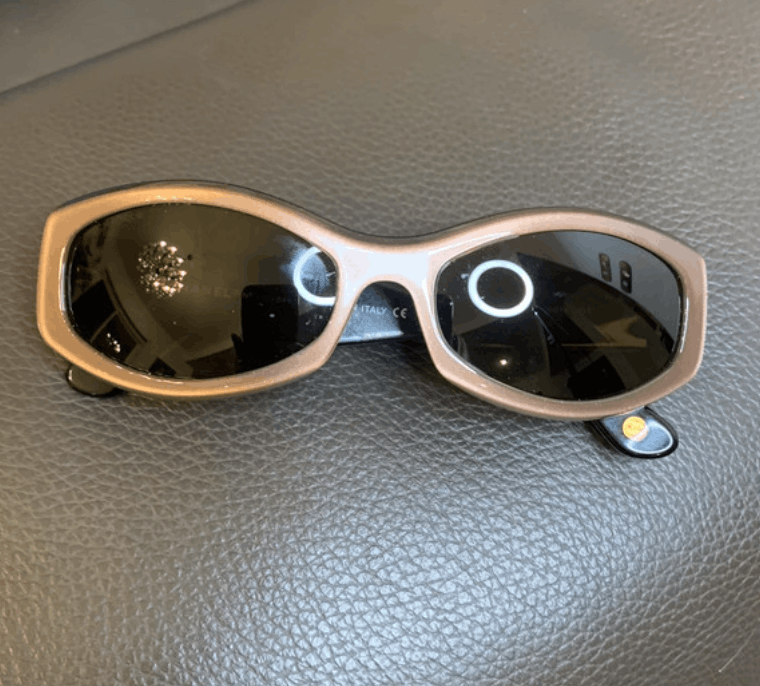 Chanel Chanel Sunglasses 5029 CC Rhinestone Rimless 4017 Vintage Size ONE SIZE - 3 Thumbnail