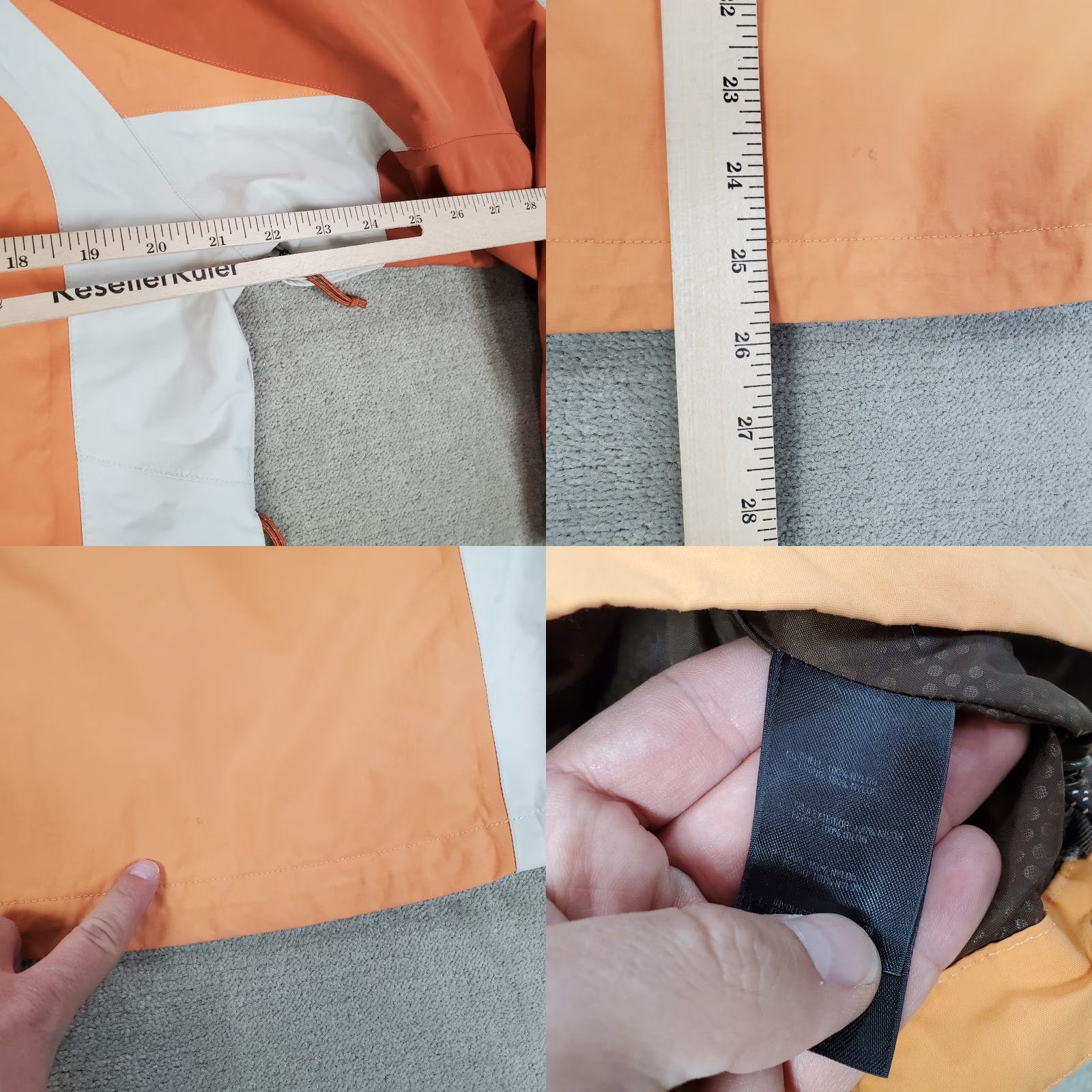 The North Face The North Face Jacket Womens M Orange HyVent Hooded Windbreaker Outdoors Coat Seasonal Fall Winter Size M / US 6-8 / IT 42-44 - 8 Thumbnail