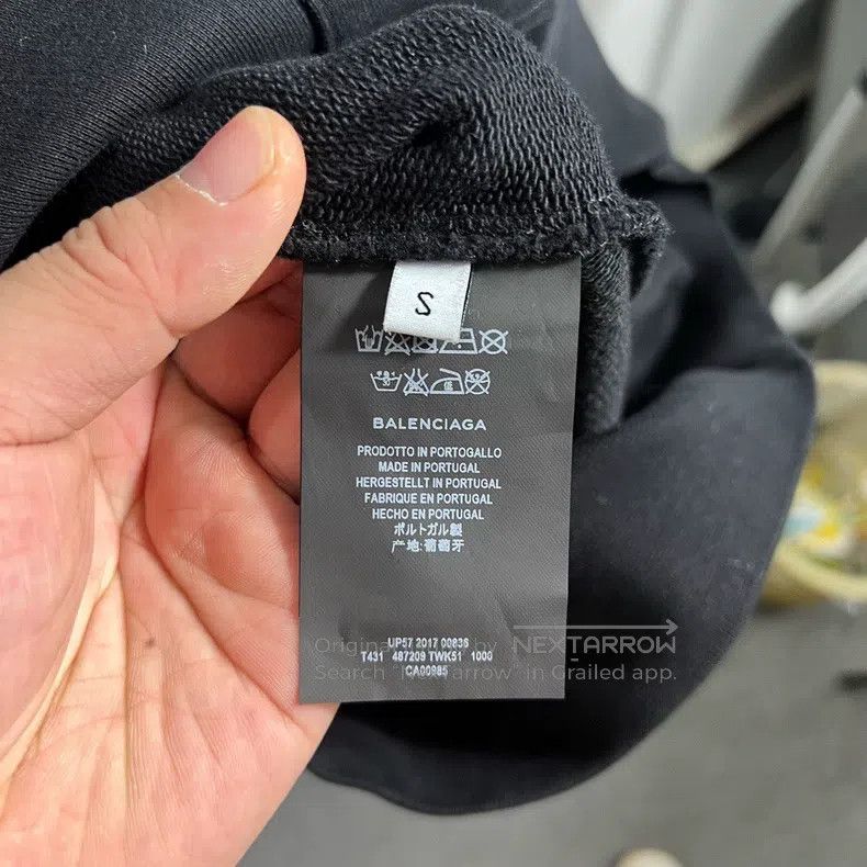 Balenciaga Balenciaga Sin hoodie Size US S / EU 44-46 / 1 - 4 Thumbnail