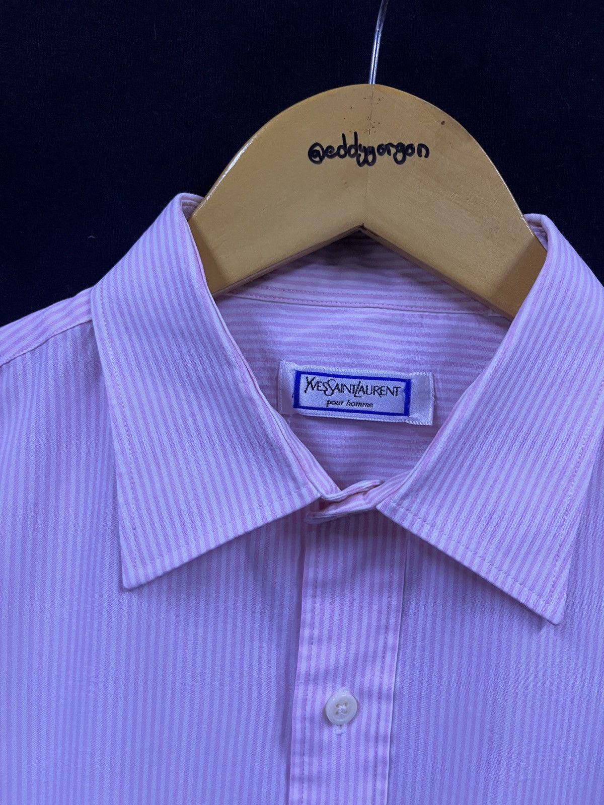 Yves Saint Laurent YSL YVES SAINTS LAUREN CHECKERED TSHIRT Size US L / EU 52-54 / 3 - 4 Thumbnail