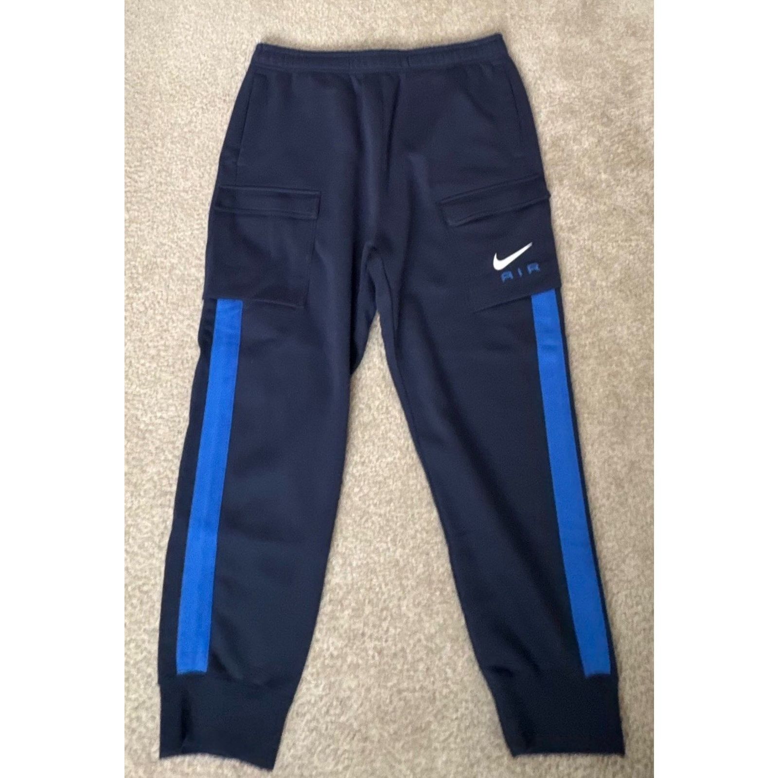 Nike Nike Air Cargo Jogger Pants Men XXL Navy Blue Sweatpants NWT Size US 40 / EU 56 - 1 Thumbnail