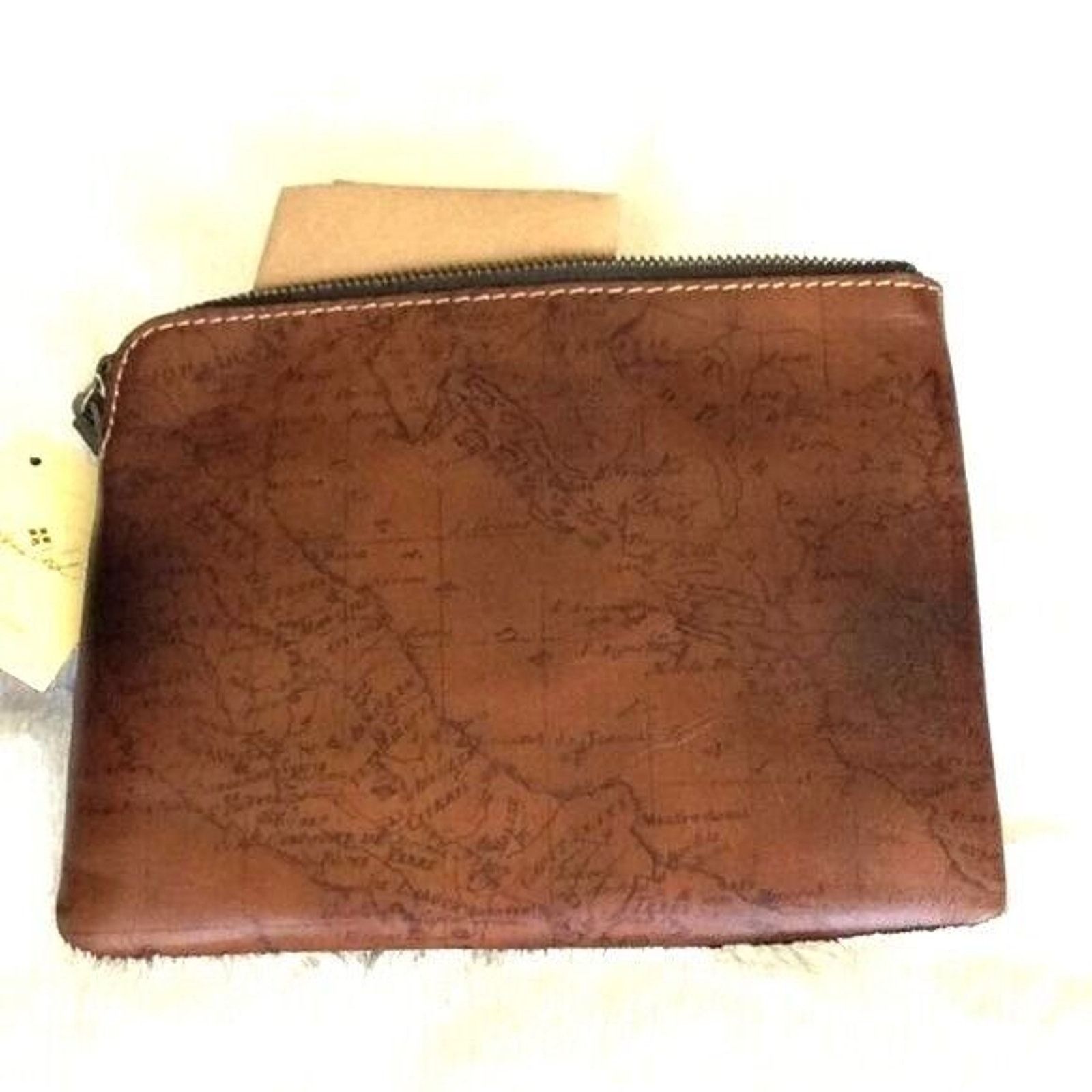 Patricia Nash Patricia Nash Clutch Wristlet Cassini Rust Brown Sz 7" x 9" Size ONE SIZE - 1 Thumbnail