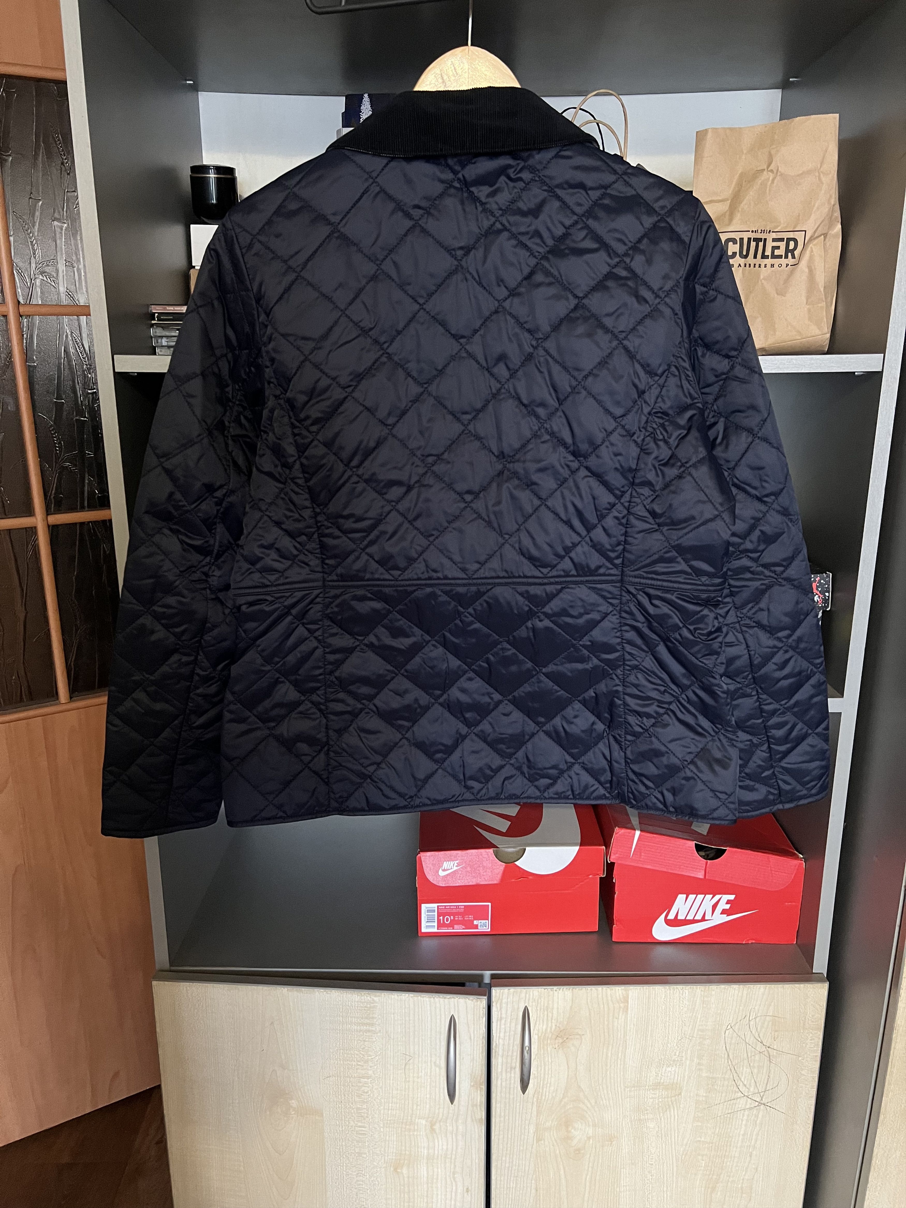 Barbour Vintage Barbour International Deveron Quilt Casual Jacket Size XL / US 12-14 / IT 48-50 - 9 Thumbnail
