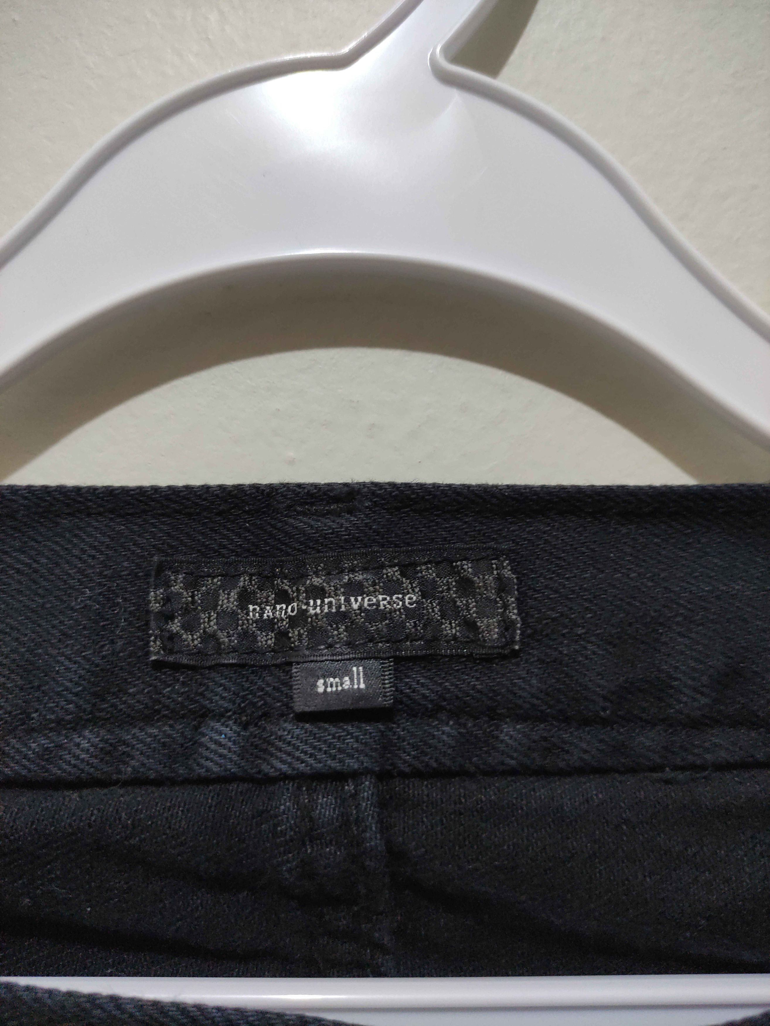 NANO universe Nano Universe Japanese Boro Patchwork Wash Distressed Denim Size US 31 - 5 Thumbnail