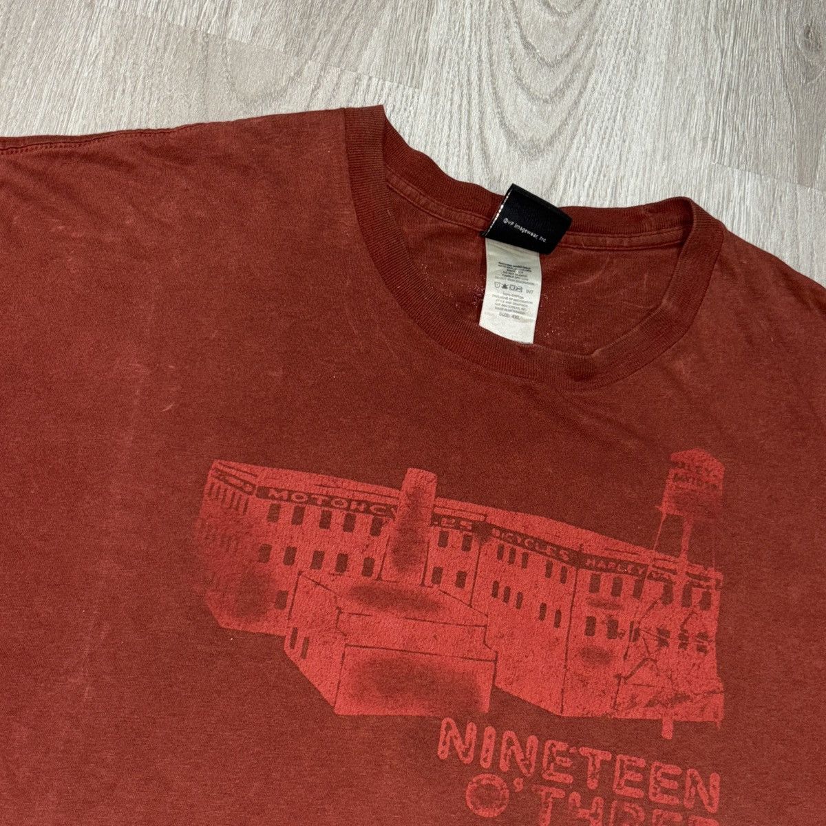 Harley Davidson Mens Harley Davidson Graphic T Shirt Red Wisconsin Size US XXL / EU 58 / 5 - 5 Thumbnail