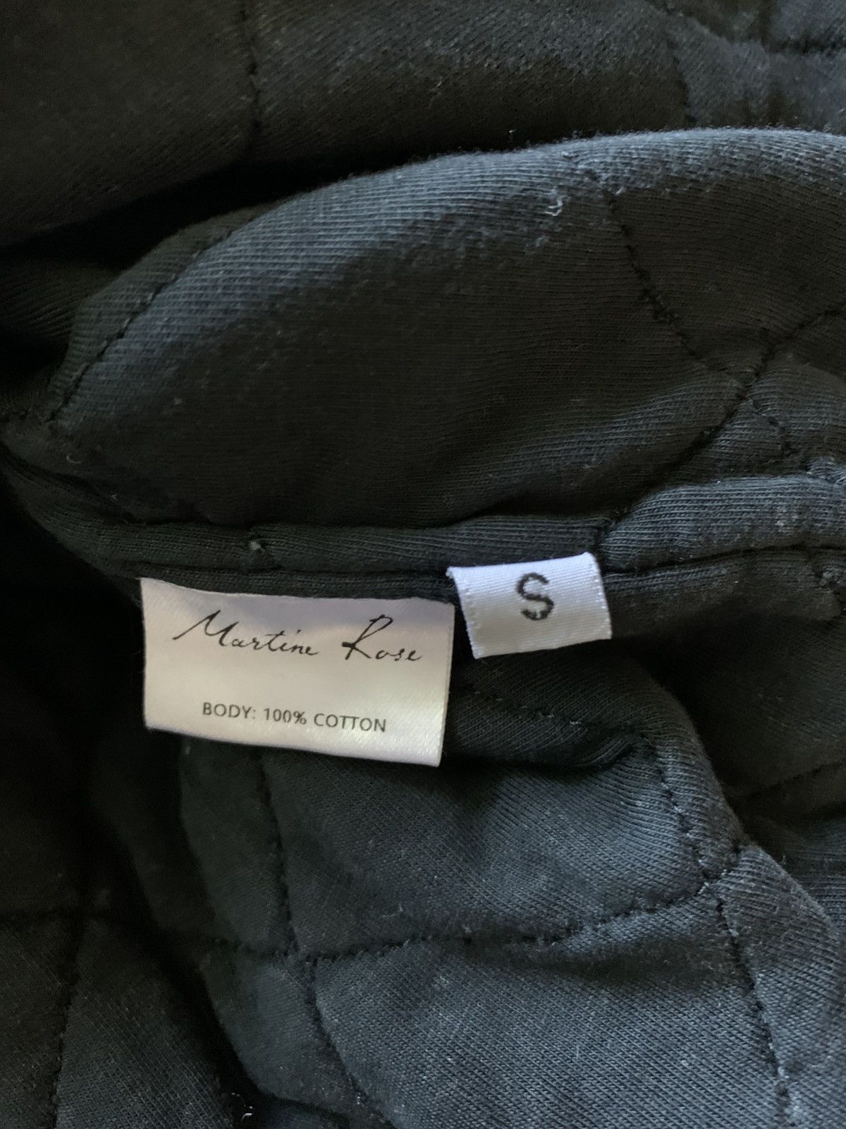 Martine Rose Martine Rose Double Layered Acid Wash Black Hoodie Size US S / EU 44-46 / 1 - 5 Thumbnail