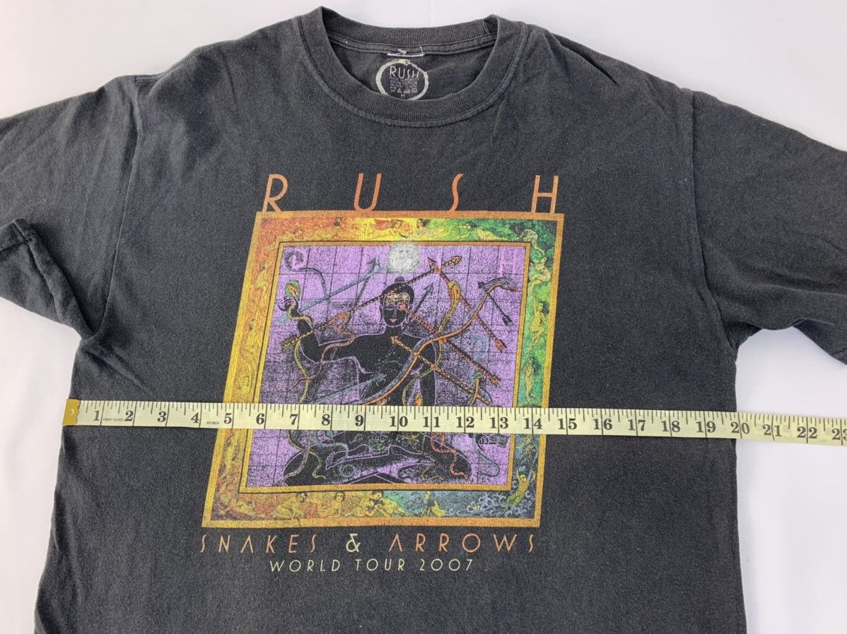 Band Tees Rush Band Snake & Arrows World Tour 2007 Brahma God Logo Tee Size US M / EU 48-50 / 2 - 8 Thumbnail