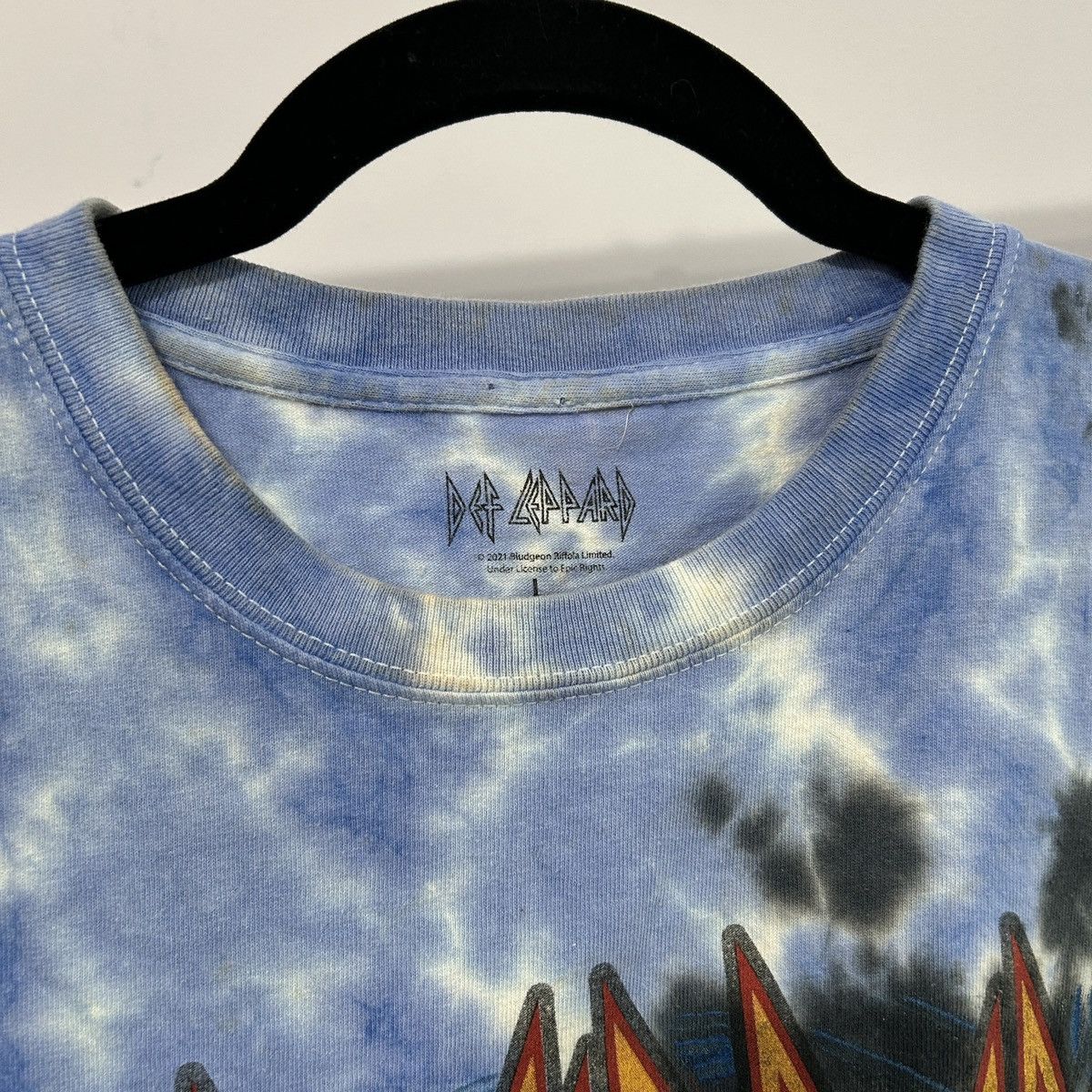 Def Leppard Def Leppard Hysteria Tie Dye Tshirt Size Large - "Wilburn" Size US L / EU 52-54 / 3 - 14 Thumbnail