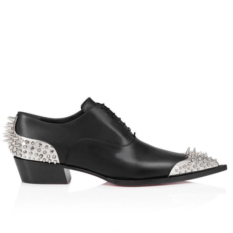Christian Louboutin oc11z0126 Eliviss Meteor in Black Size US 7 / EU 40 - 1 Thumbnail