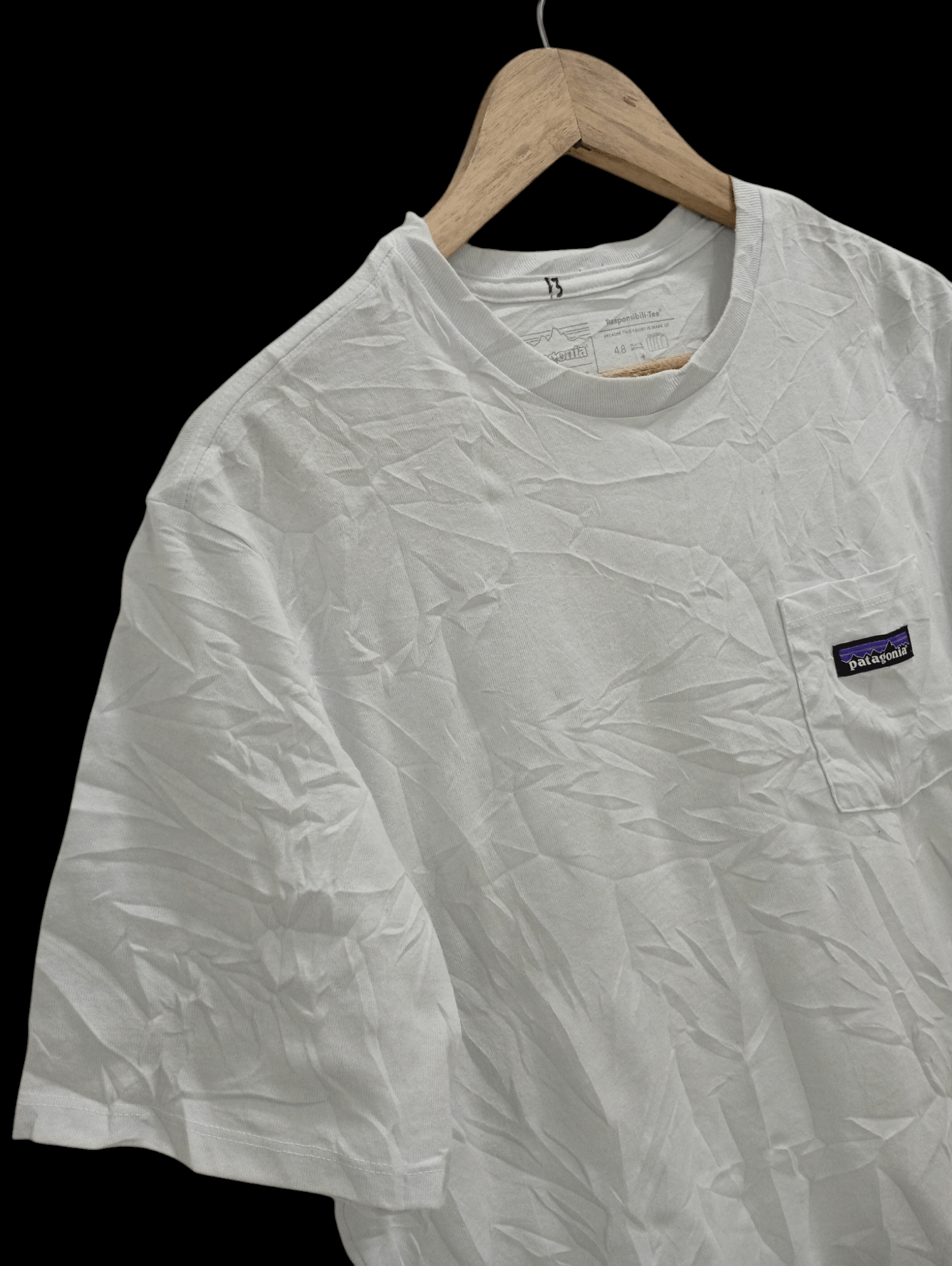 Patagonia 🔥🔥Patagonia Spellout Logo Pocket T-Shirt Size US M / EU 48-50 / 2 - 4 Thumbnail