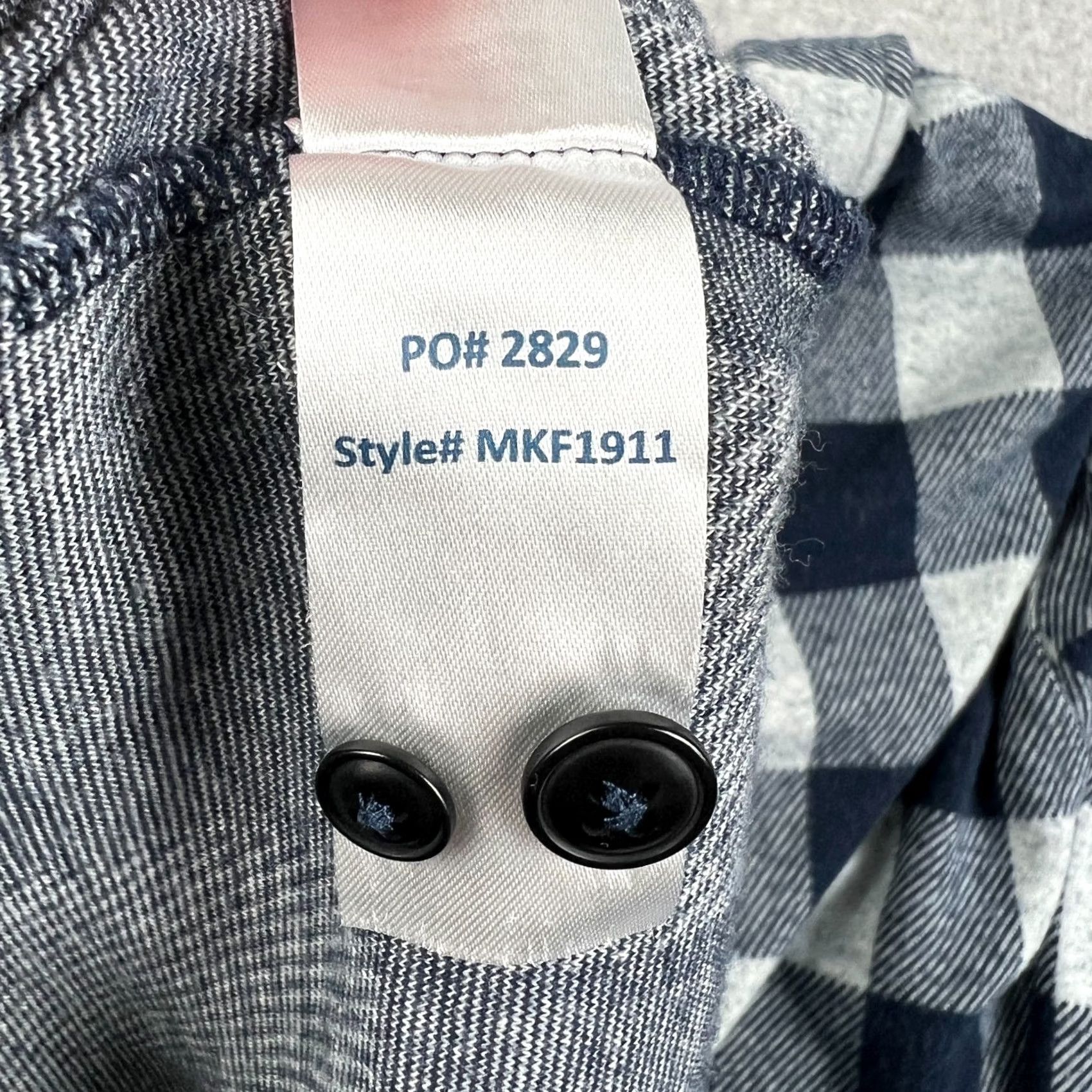 Faherty Faherty Legend Plaid Flannel XL Mens Blue White Button-Up Shirt Size US XL / EU 56 / 4 - 5 Thumbnail