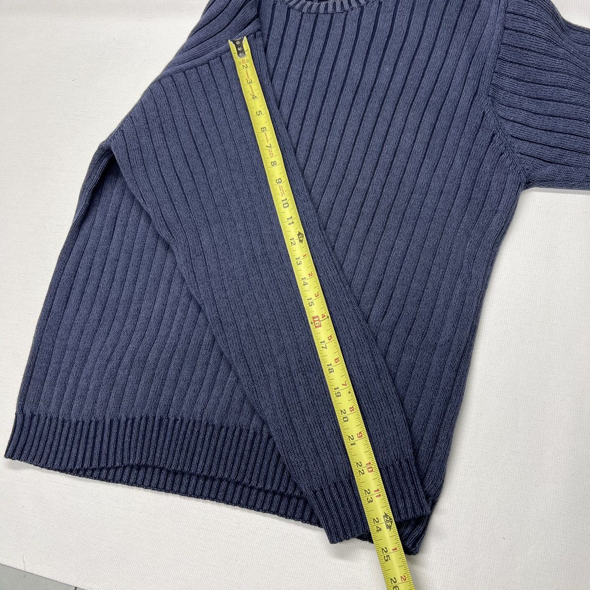 Arrow × Vintage VTG Arrow Sweater Blue Jean Co Cable Knit Pullover Australia Size US L / EU 52-54 / 3 - 14 Thumbnail