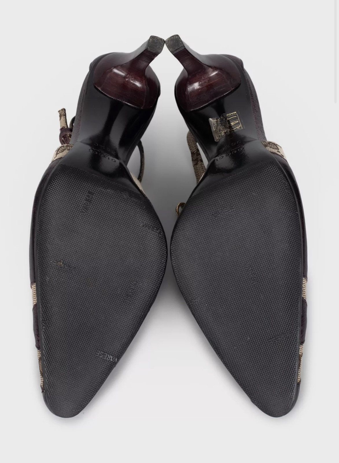 Gucci *sz36.5* GUCCI Tom Ford FW 2004 Dragon Monogram Heels runway Size US 6.5 / IT 36.5 - 5 Thumbnail