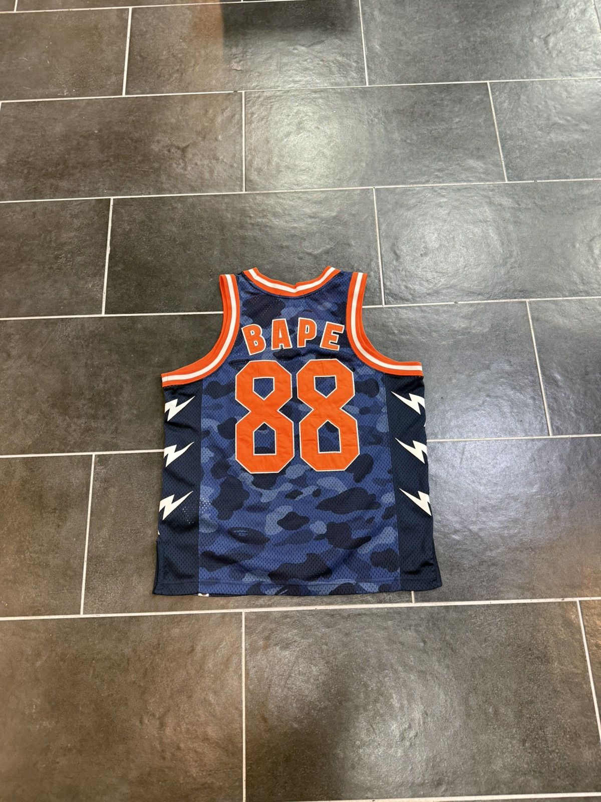Bape Bape Basketball Blue and orange Camo Size US S / EU 44-46 / 1 - 2 Thumbnail