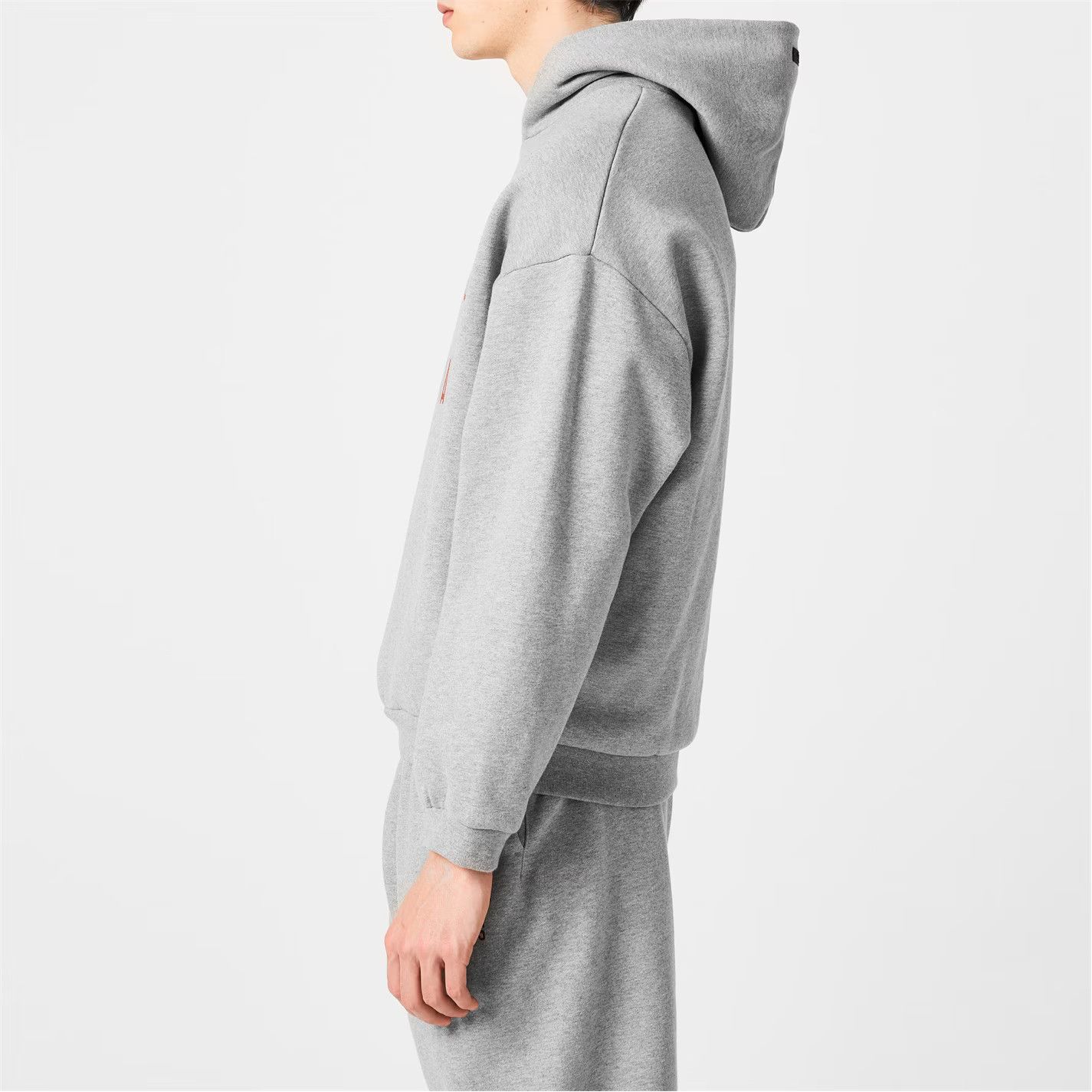 Fear of God o1g2r1mq0426 Fleece Hoodie in Heather Grey Size US M / EU 48-50 / 2 - 5 Thumbnail