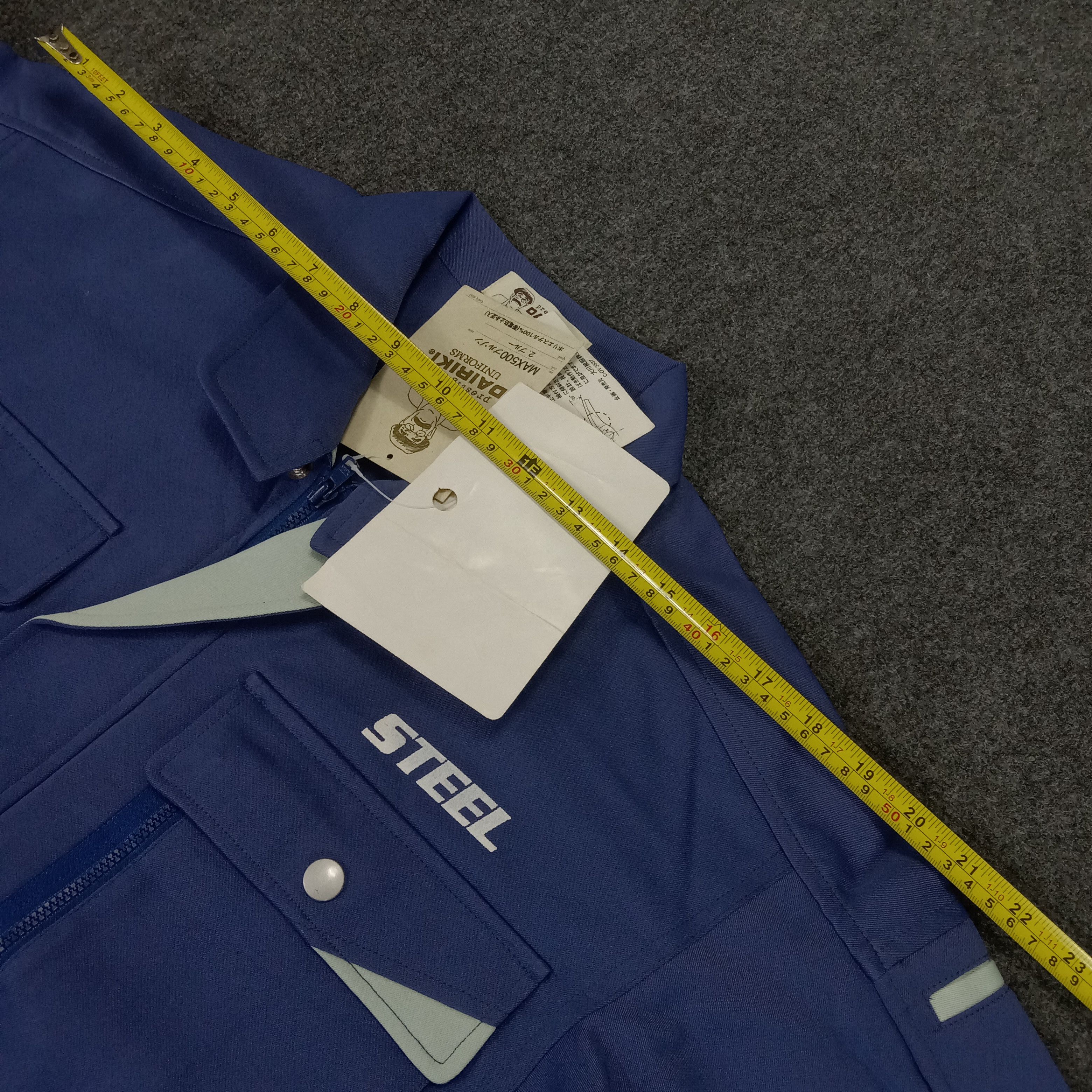Japanese Brand × Vintage STEEL New Vision Japanese Uniform Jacket Size US L / EU 52-54 / 3 - 7 Thumbnail