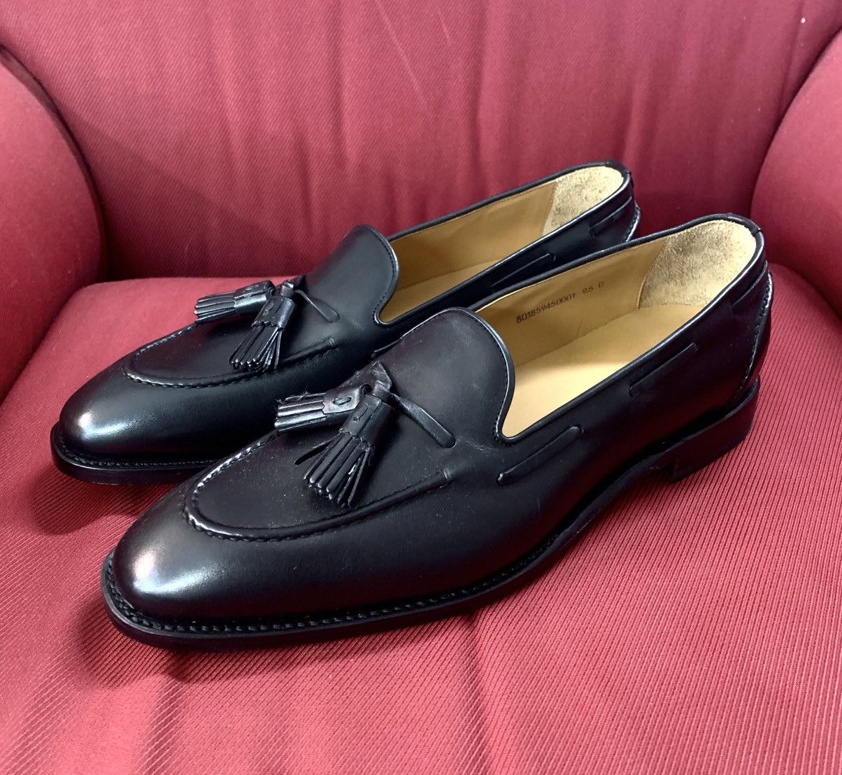 Ralph Lauren Purple Label Luther Tassel Loafers Size US 9.5 / EU 42-43 - 3 Thumbnail