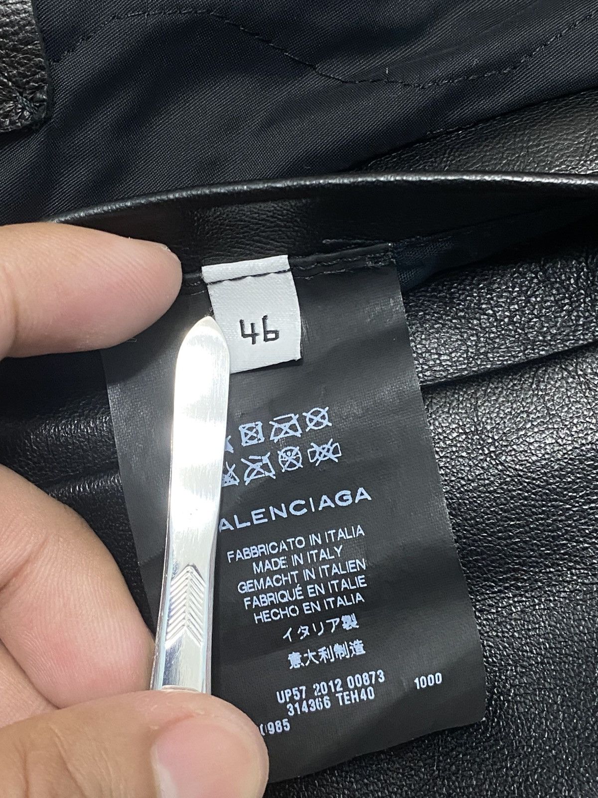 Balenciaga BALENCIAGA Biker Leather Jacket❗️ Size US S / EU 44-46 / 1 - 16 Thumbnail