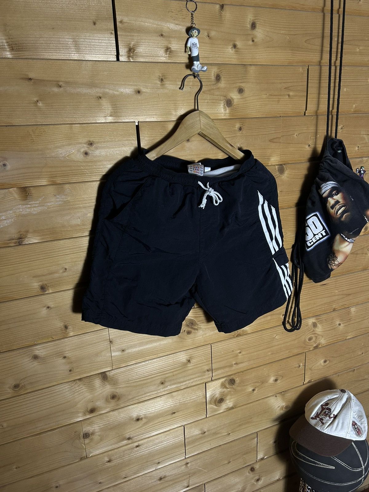 Vintage Vintage 2002 Adidas shorts Size US 28 / EU 44 - 1 Thumbnail