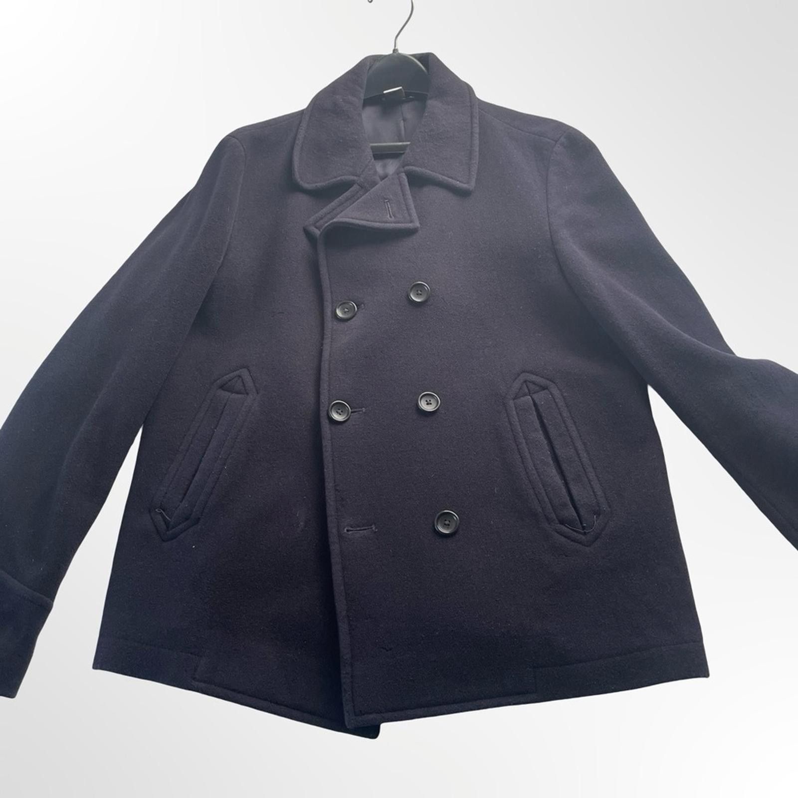 Gap Gap Men's Black / Very dark Navy Peacoat in Size L Size US L / EU 52-54 / 3 - 1 Thumbnail