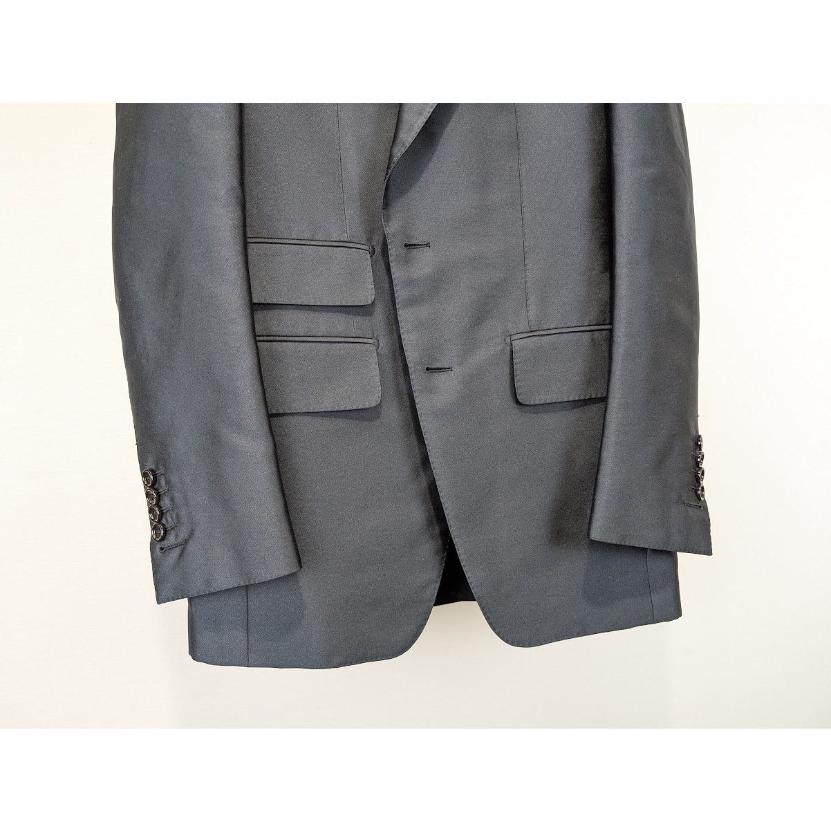 Tom Ford o1rshd1 Jacket Giacca in Dark Grey Size US S / EU 44-46 / 1 - 7 Thumbnail