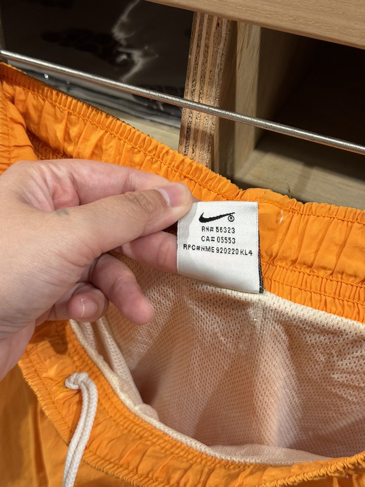 Nike Vintage Nike Miniswoosh 90's Shorts Pants Size US 38 / EU 54 - 7 Thumbnail