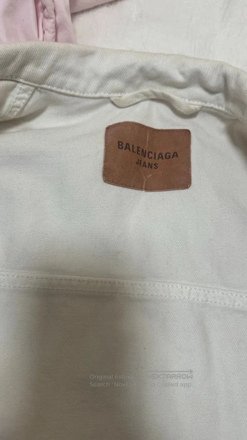 Balenciaga Balenciaga Denim Jacket Size 38. Size US M / EU 48-50 / 2 - 2 Thumbnail