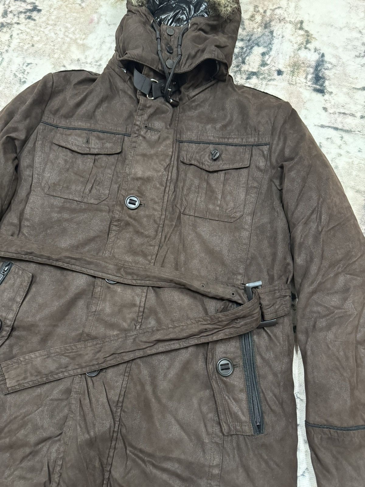 Uniqlo Uniqlo Special Edition Fur Down Jacket Cold Weather Hoodie Size US S / EU 44-46 / 1 - 7 Thumbnail