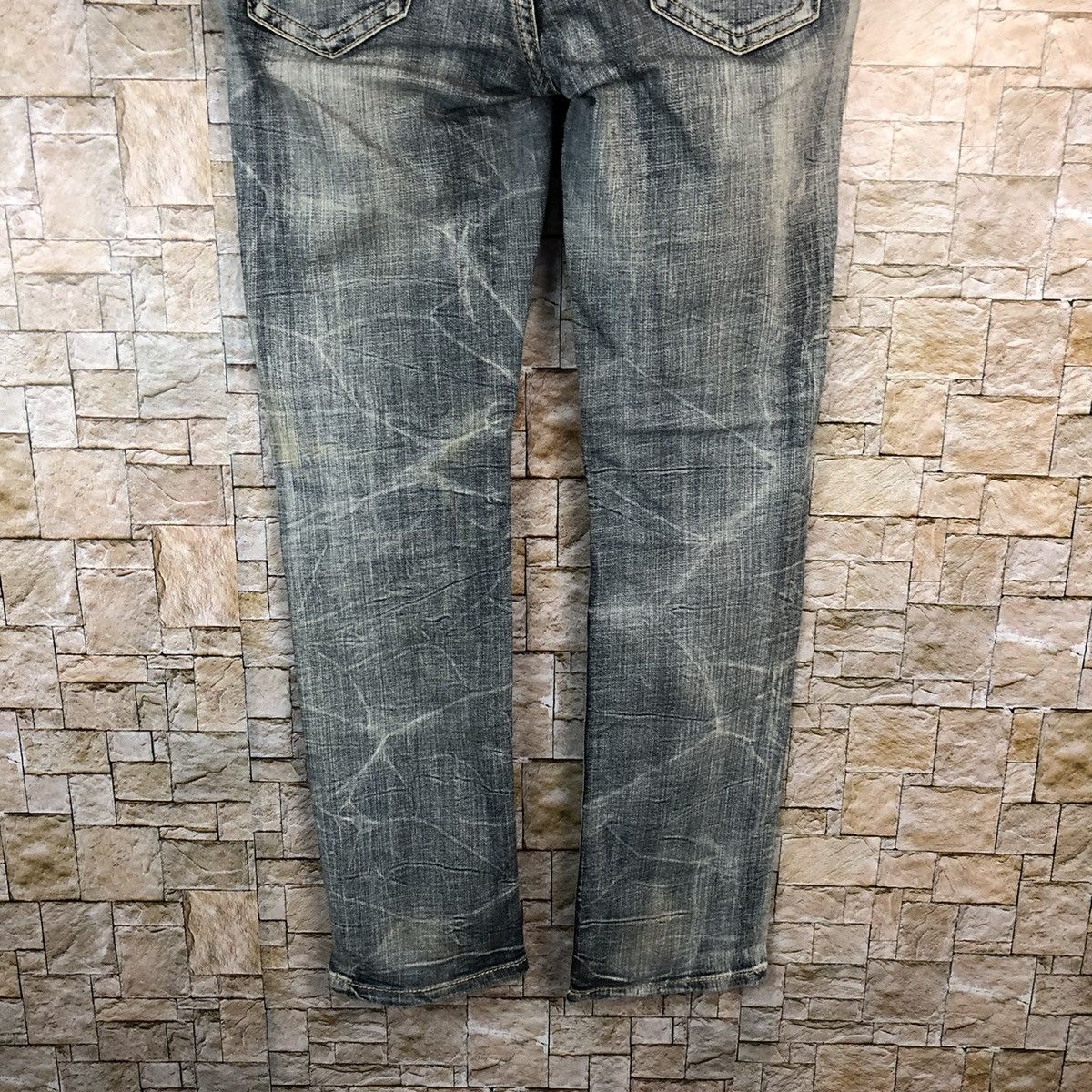 Japanese Brand Urban Crush faded Blue denim Jeans #A996 Size 30" / US 8 / IT 44 - 16 Thumbnail