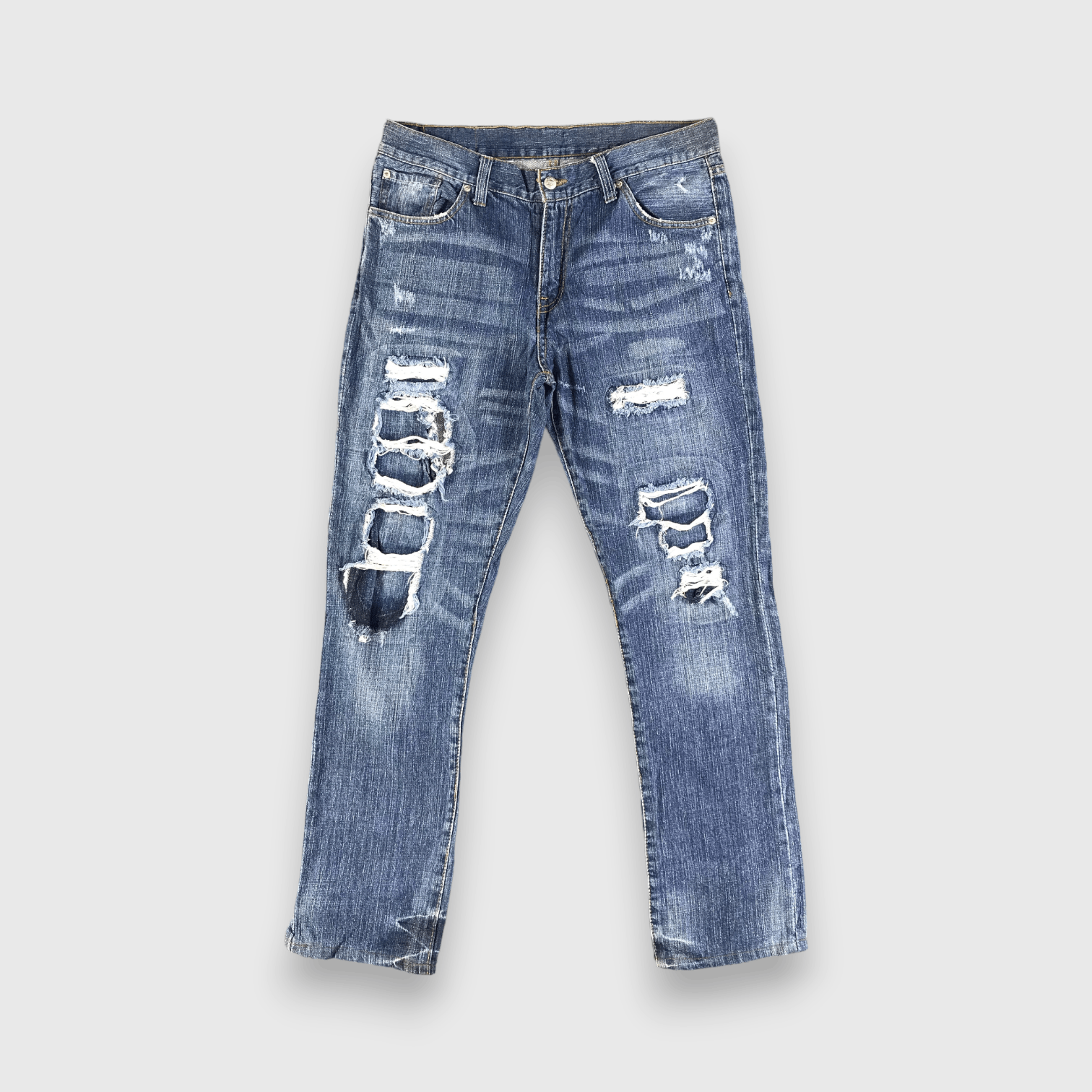 Golden Breed Jeans Distressed Denim -J2790
