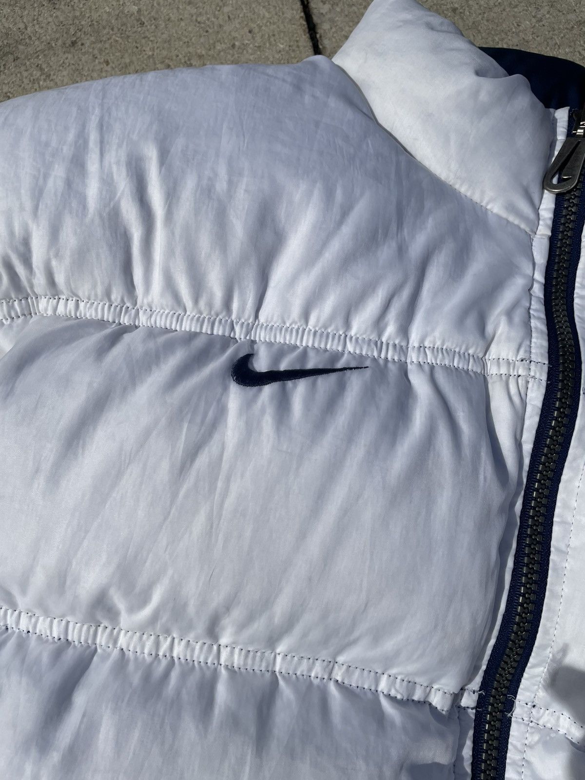 Nike 🌟 Reversable Y2K NFL Dallas Cowboys Puffer Vest 🌟 Size US L / EU 52-54 / 3 - 3 Thumbnail