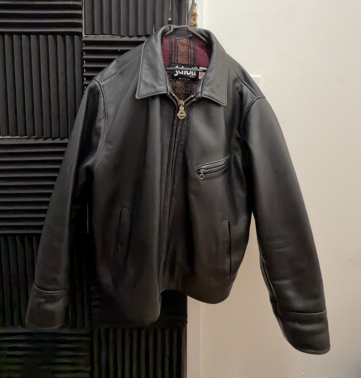 Schott Schott NYC 626 One Star Leather Jacket | Grailed