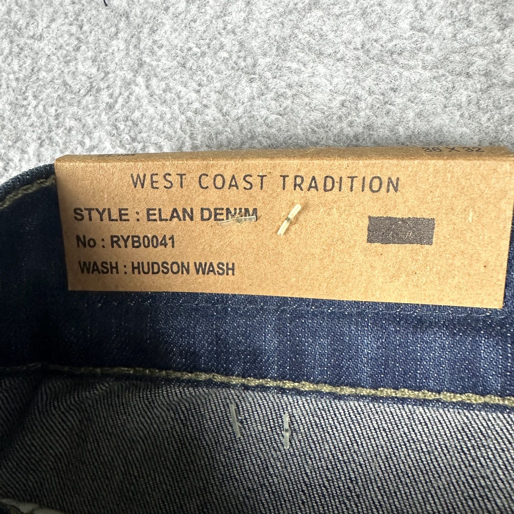 Ring Of Fire Ring of Fire Jeans Mens 36x32 Elan Denim Slim Hudson Distressed Stretch New Blue Block Patchwork Straight 90s Grunge Punk Mens Size US 36 / EU 52 - 4 Thumbnail