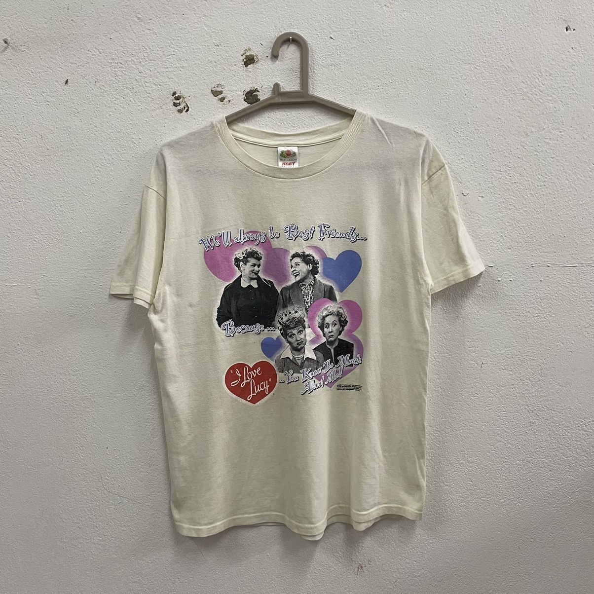 Vintage 🔥Vintage Y2K I Love Lucy Promo Sitcom Movie Tee Size US L / EU 52-54 / 3 - 1 Thumbnail