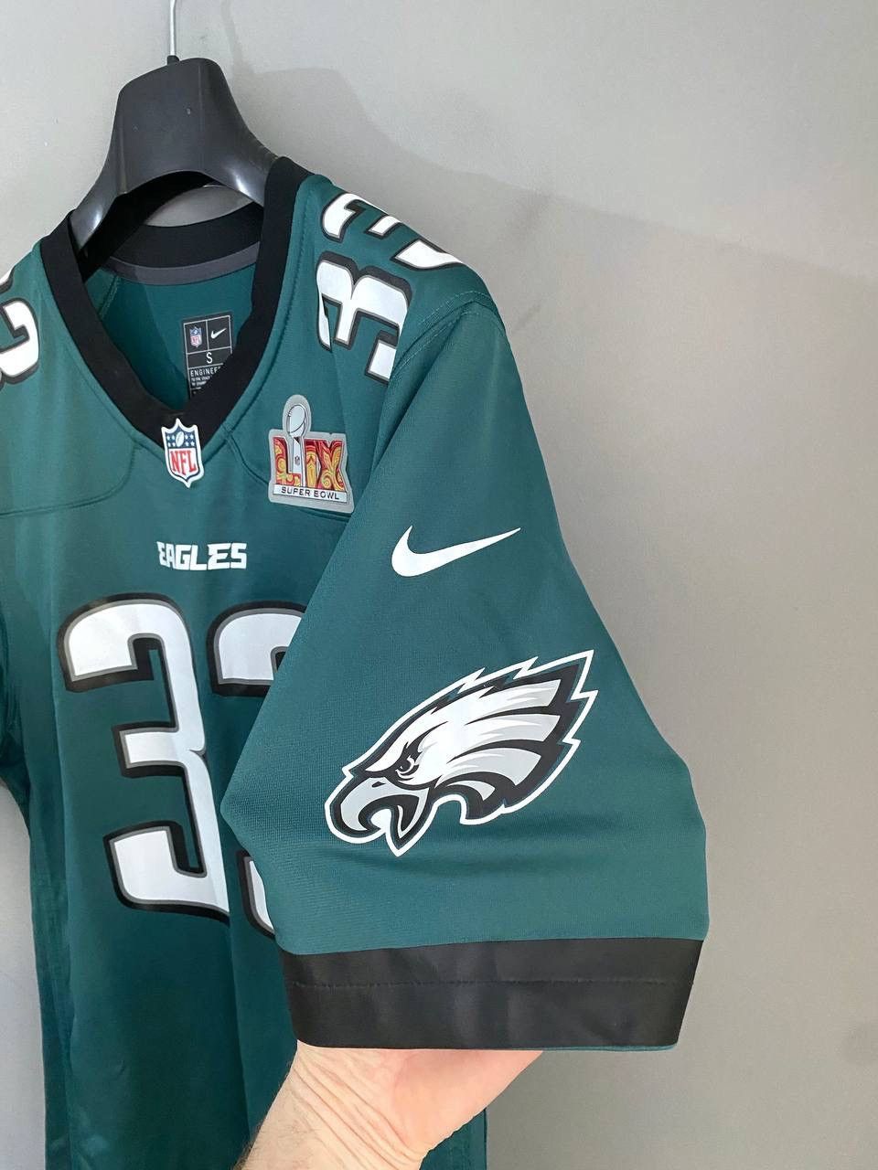 Nike NFL Philadelphia Eagles Super Bowl LIX Jersey #33 DeJean, S Size US S / EU 44-46 / 1 - 9 Thumbnail