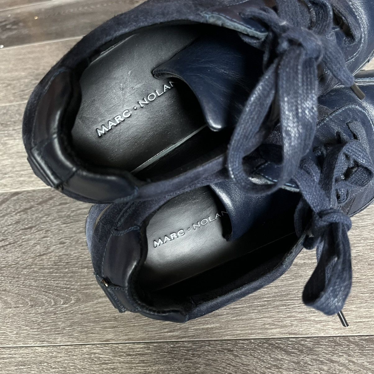 Other Marc Nolan Ash Navy Suede Leather Trainers Runners Shoes Size US 8 / EU 41 - 8 Thumbnail