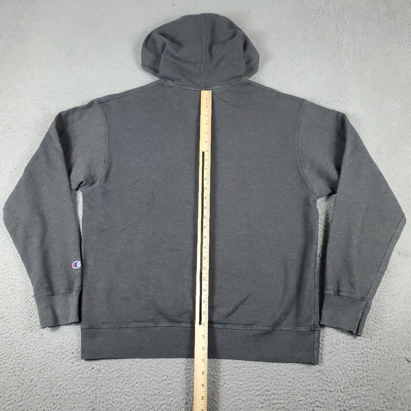 Champion Champion Hoodie Mens Large Gray Pullover Sweatshirt Casual Modern Sports Size US L / EU 52-54 / 3 - 6 Thumbnail