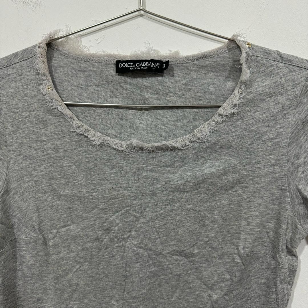 Dolce & Gabbana D&G Grey Tee Size S / US 4 / IT 40 - 2 Thumbnail