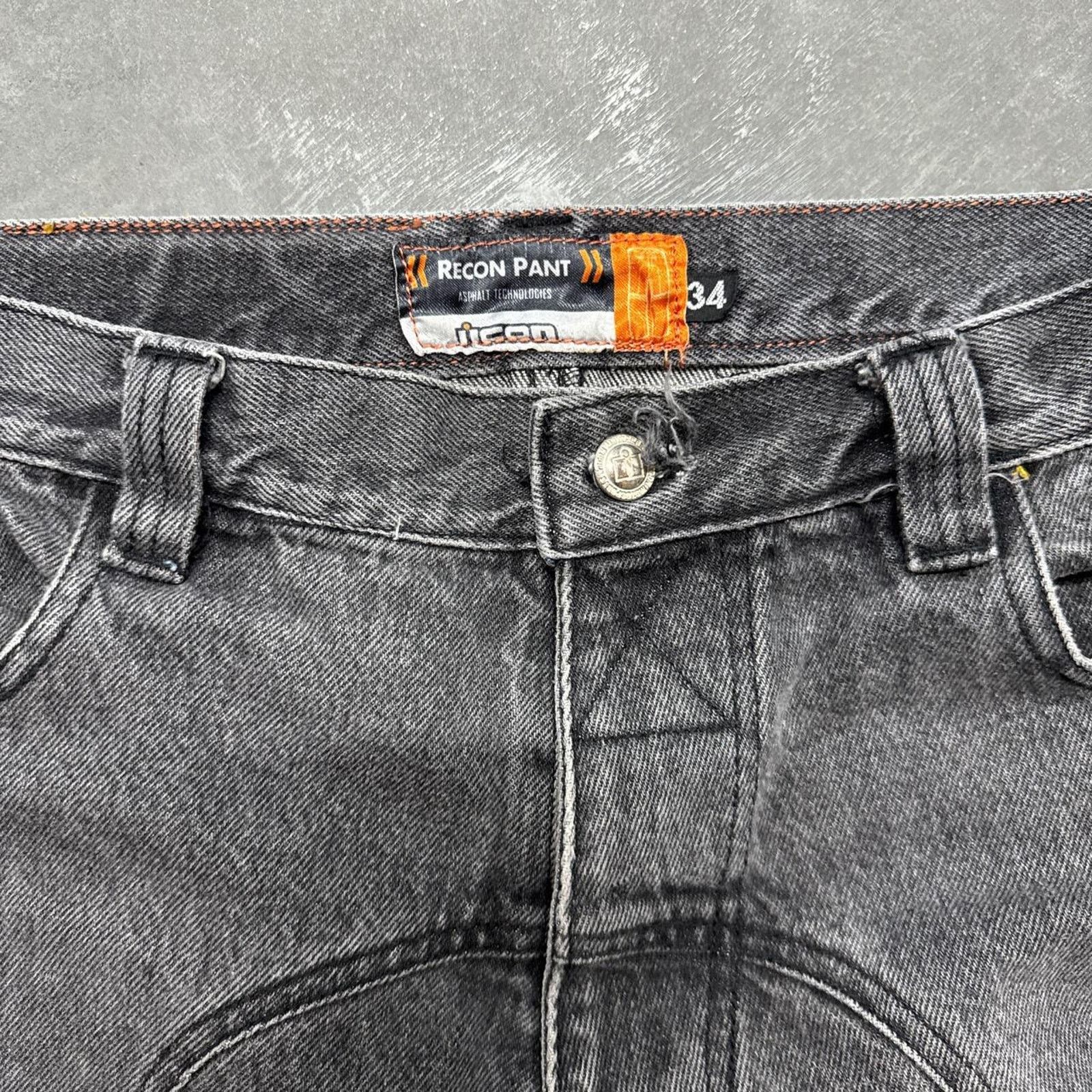 Vintage Vintage Y2K Insane ICON Faded Baggy Racing Denim Jeans Size US 34 / EU 50 - 3 Thumbnail