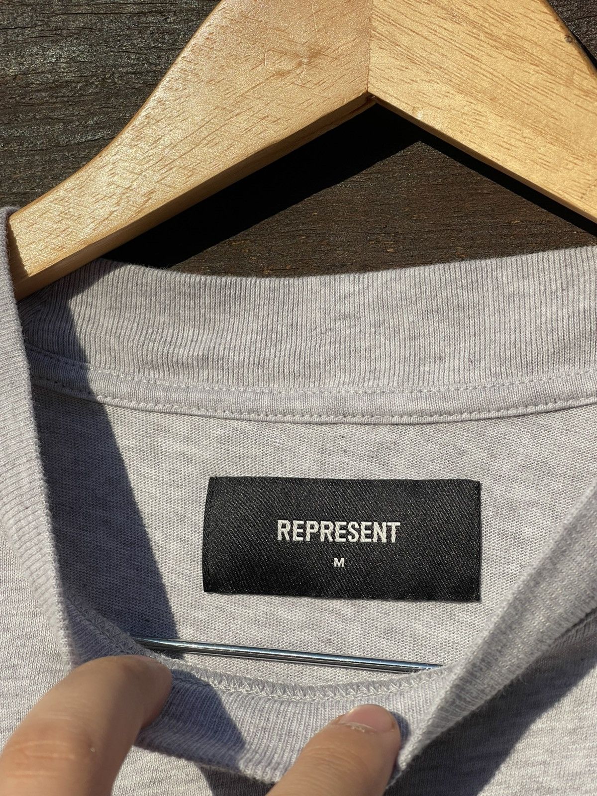 Represent Clo. Represent Owners Club Grey big logo t-shirt Size US M / EU 48-50 / 2 - 12 Thumbnail